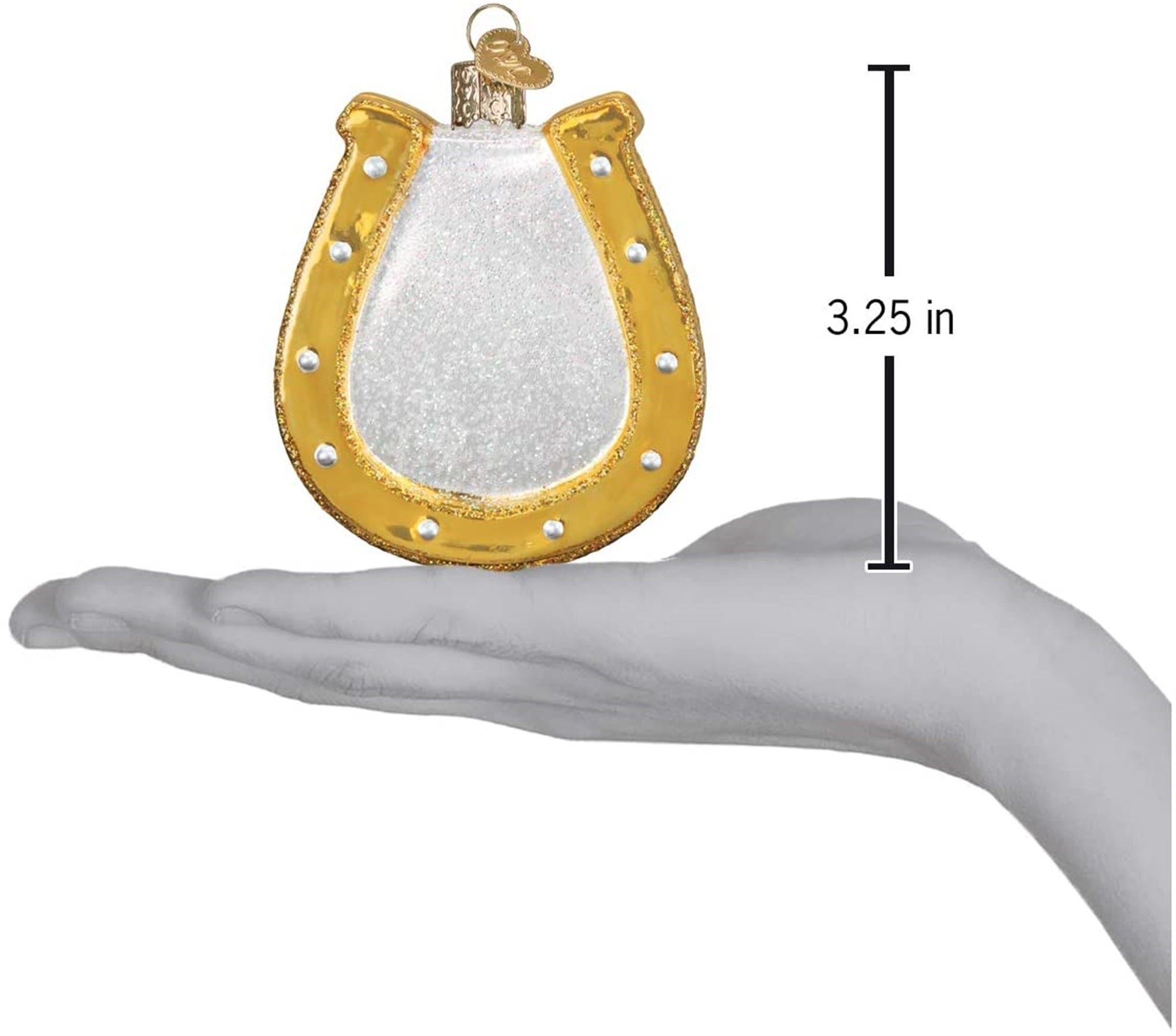 Old World Christmas Horseshoe Ornament For Christmas Tree