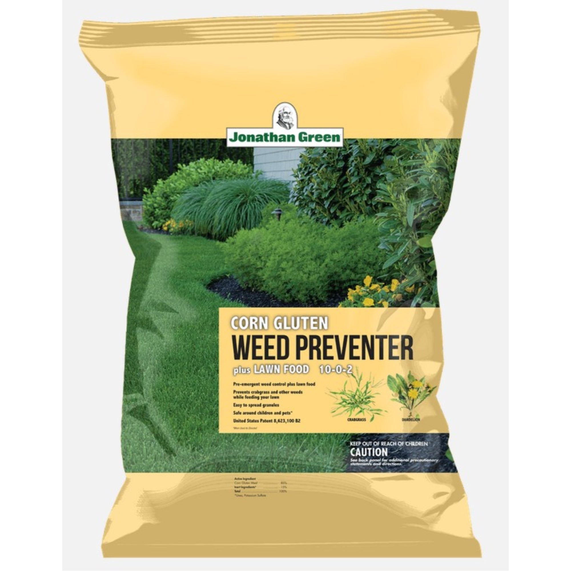 Jonathan Green Natural Annual Lawn Care Program for Alkaline Soil, 5M (Covers 5,000 sq ft) Pack of 4