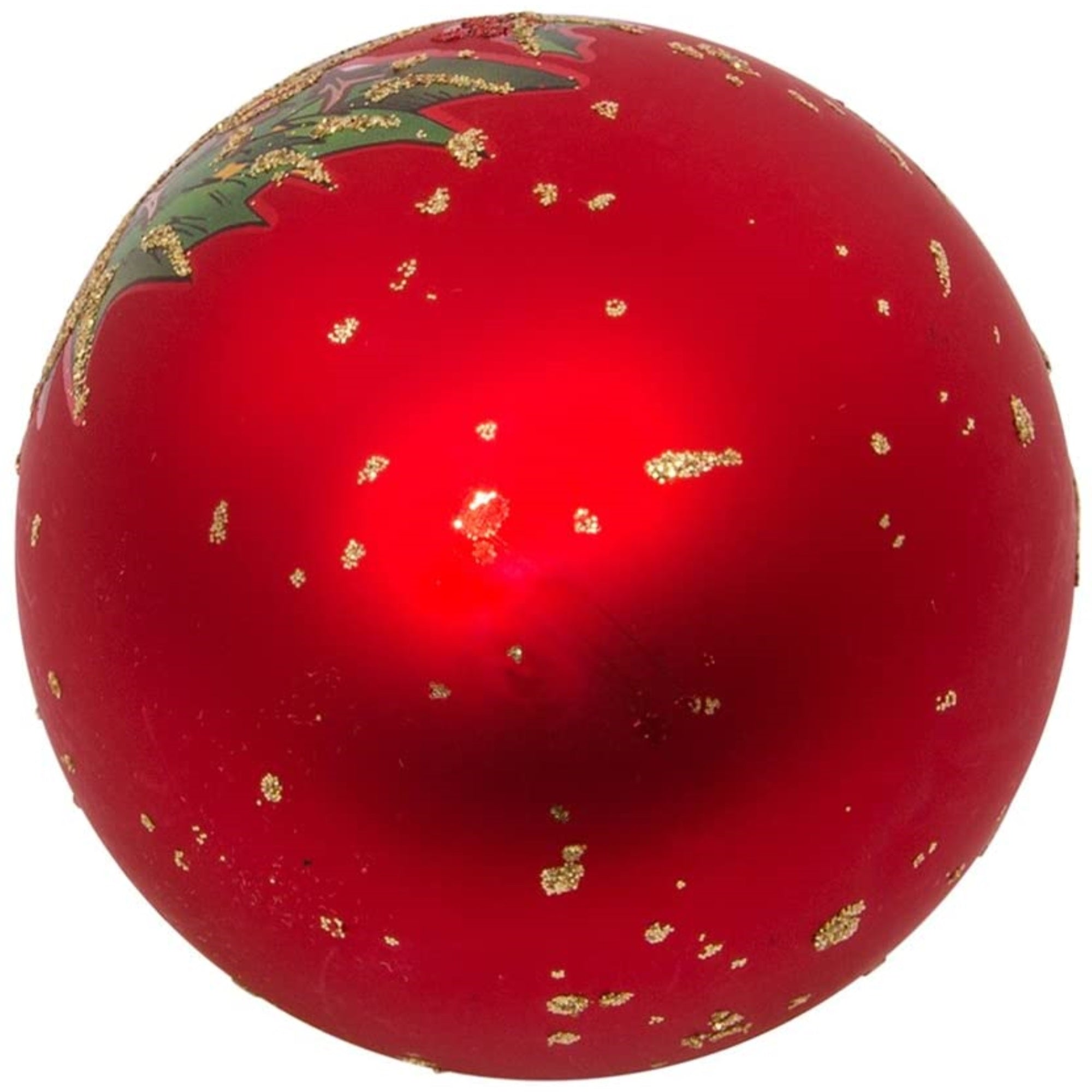 Kurt Adler 12-Piece 12-Days of Christmas Decorative Glass Balls Set, 65mm