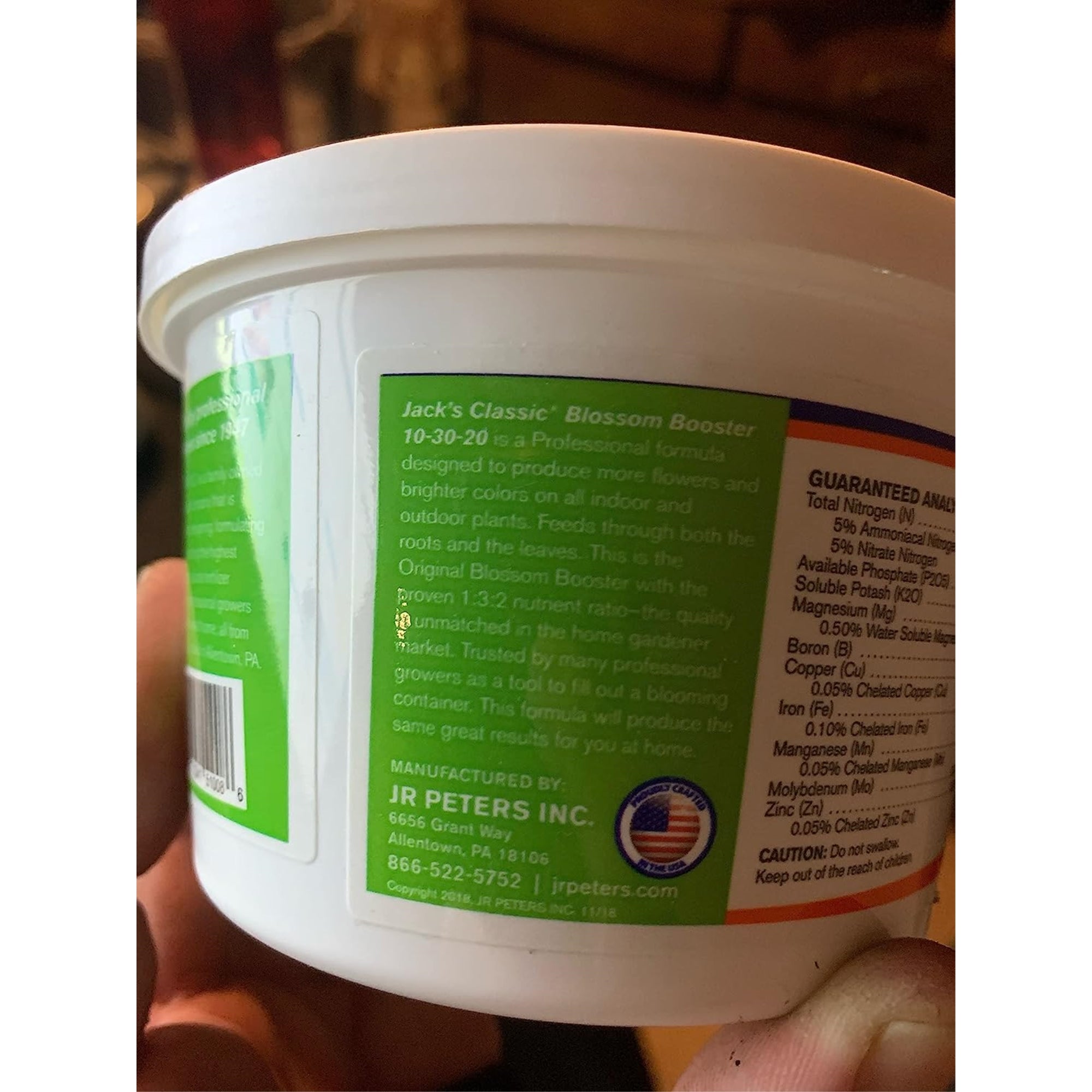 Jack's Classic Blossom Booster Water Soluble Plant Food, 8 oz
