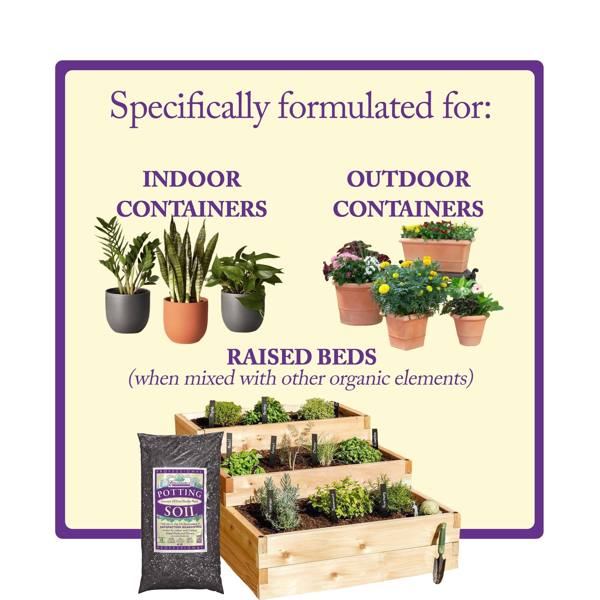 Esbenshade's Lightweight In/Outdoor Soilless Potting Soil