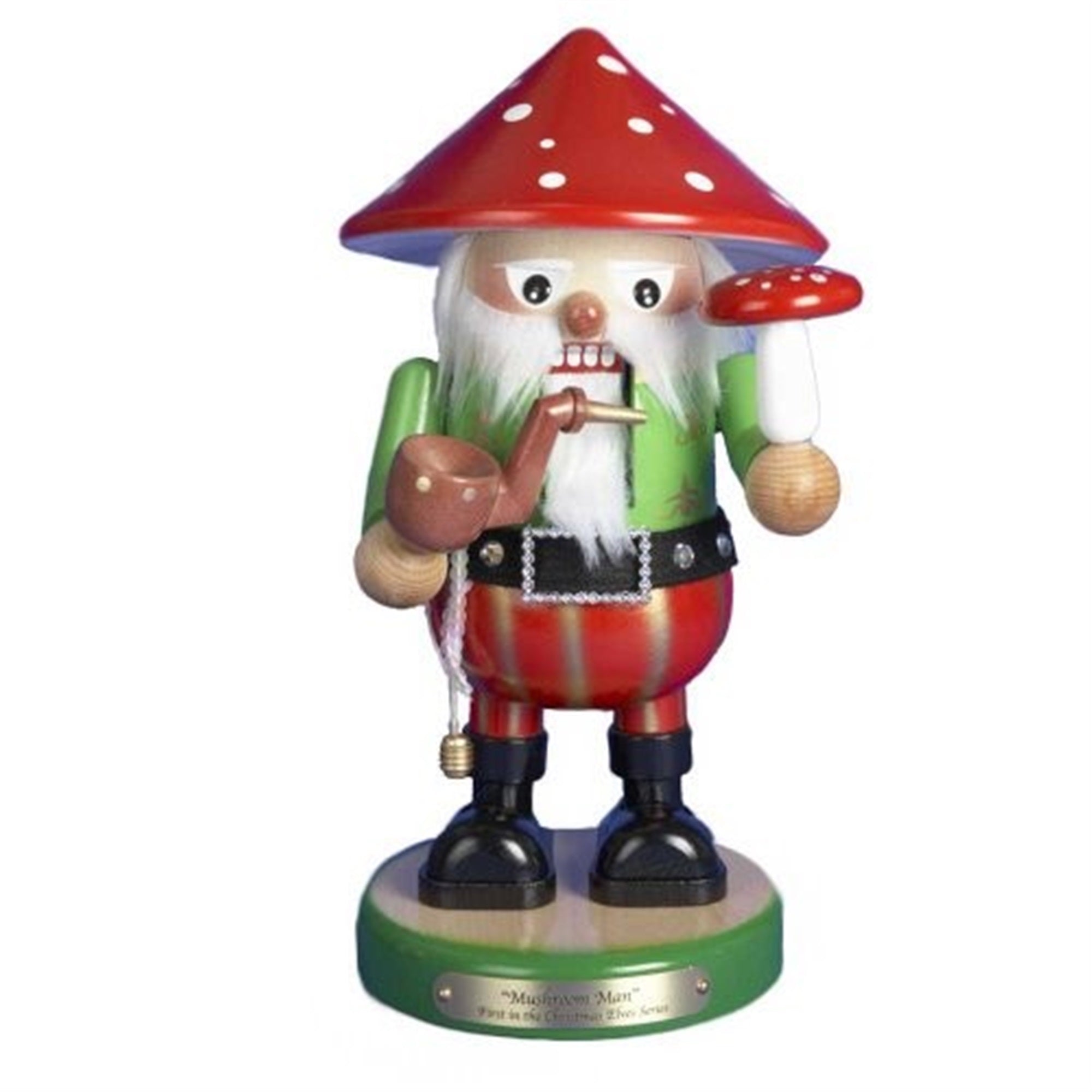 Steinbach Mushroom Man Nutcracker, 12.5"