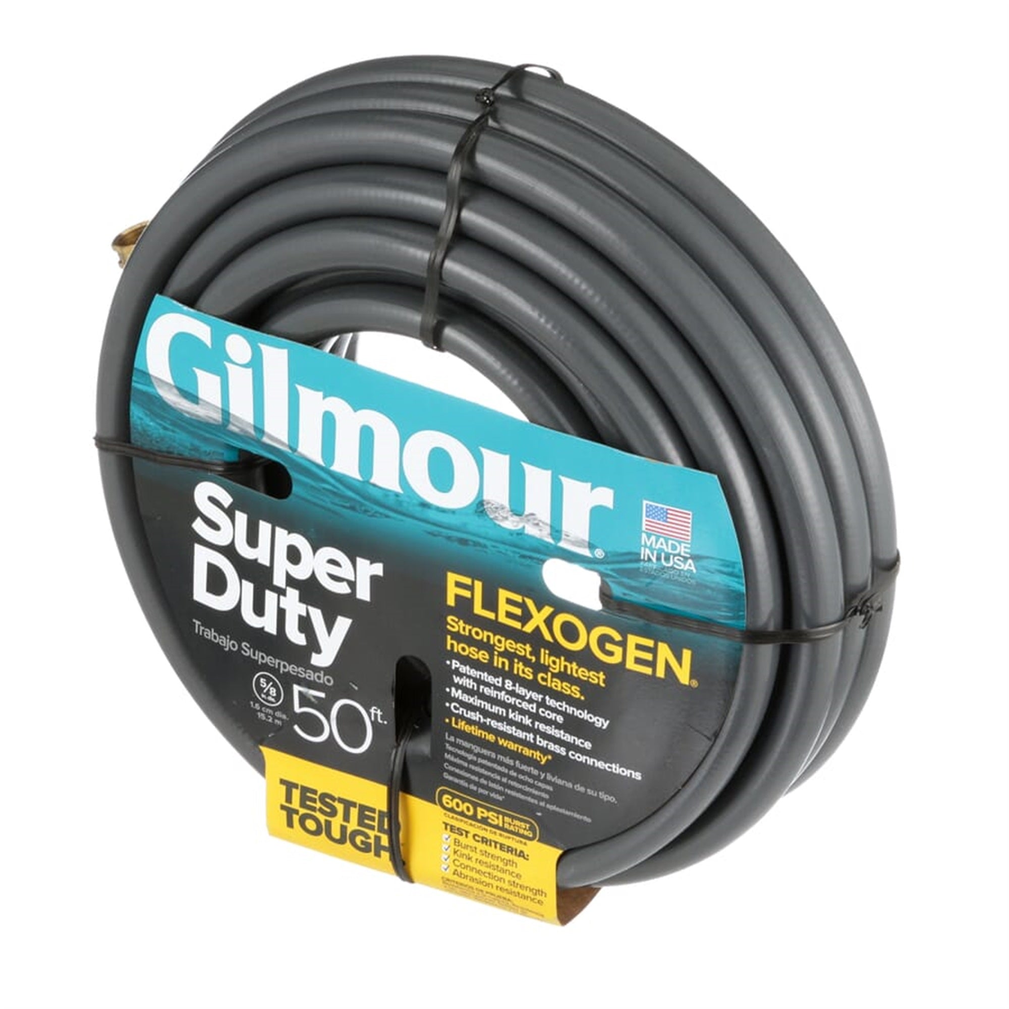 Gilmour Super Duty Flexogen 5/8 Inch x 50 Foot Hose