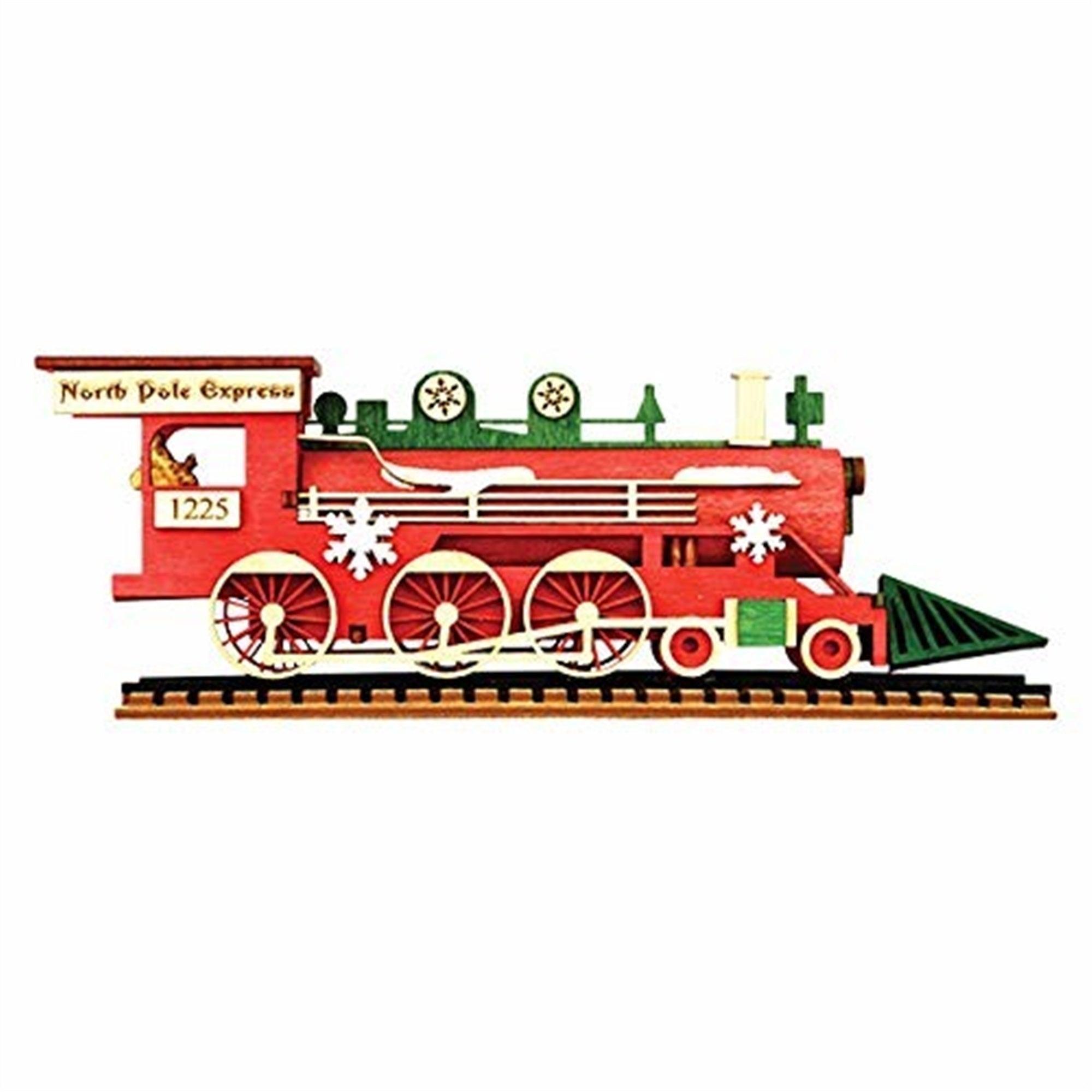 Old World Christmas 80034 Santa's North Pole Express Engine Ornament