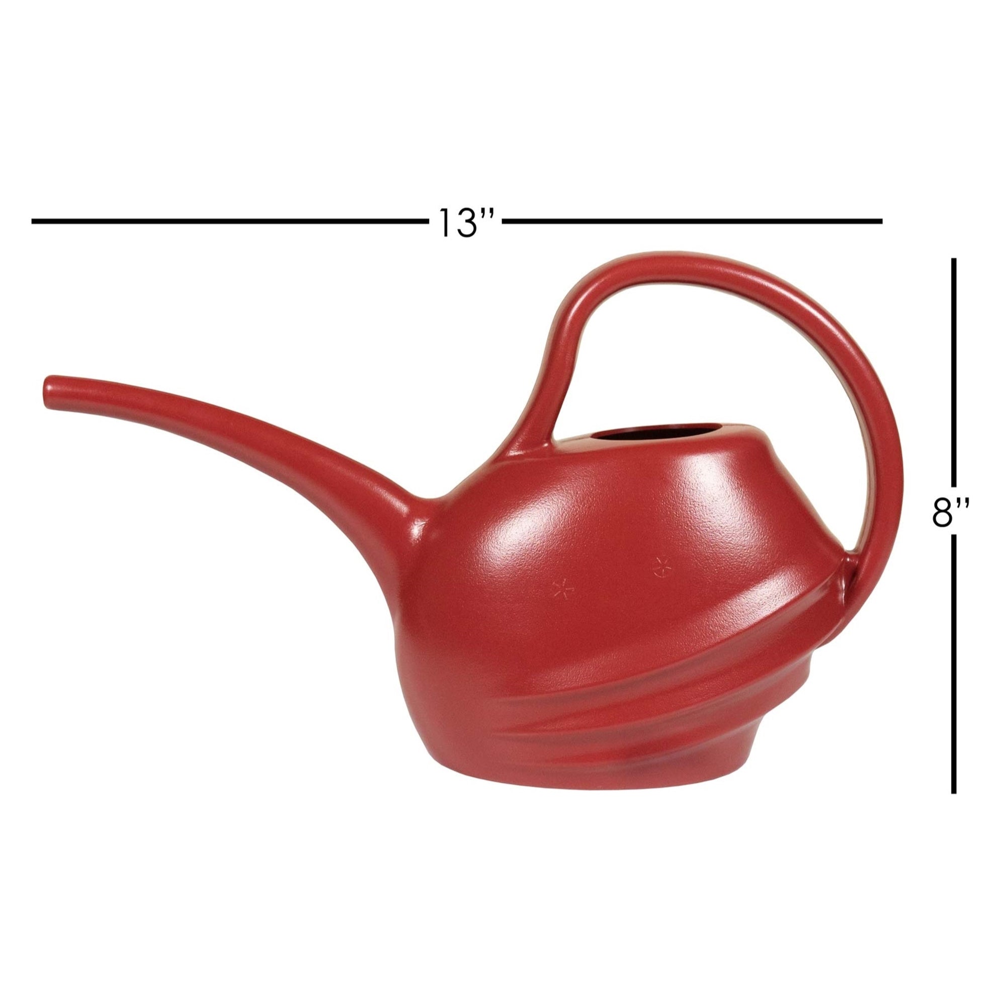Bloem Lightweight Plastic Watering Cans with Long Spout, 0.5 Gallons