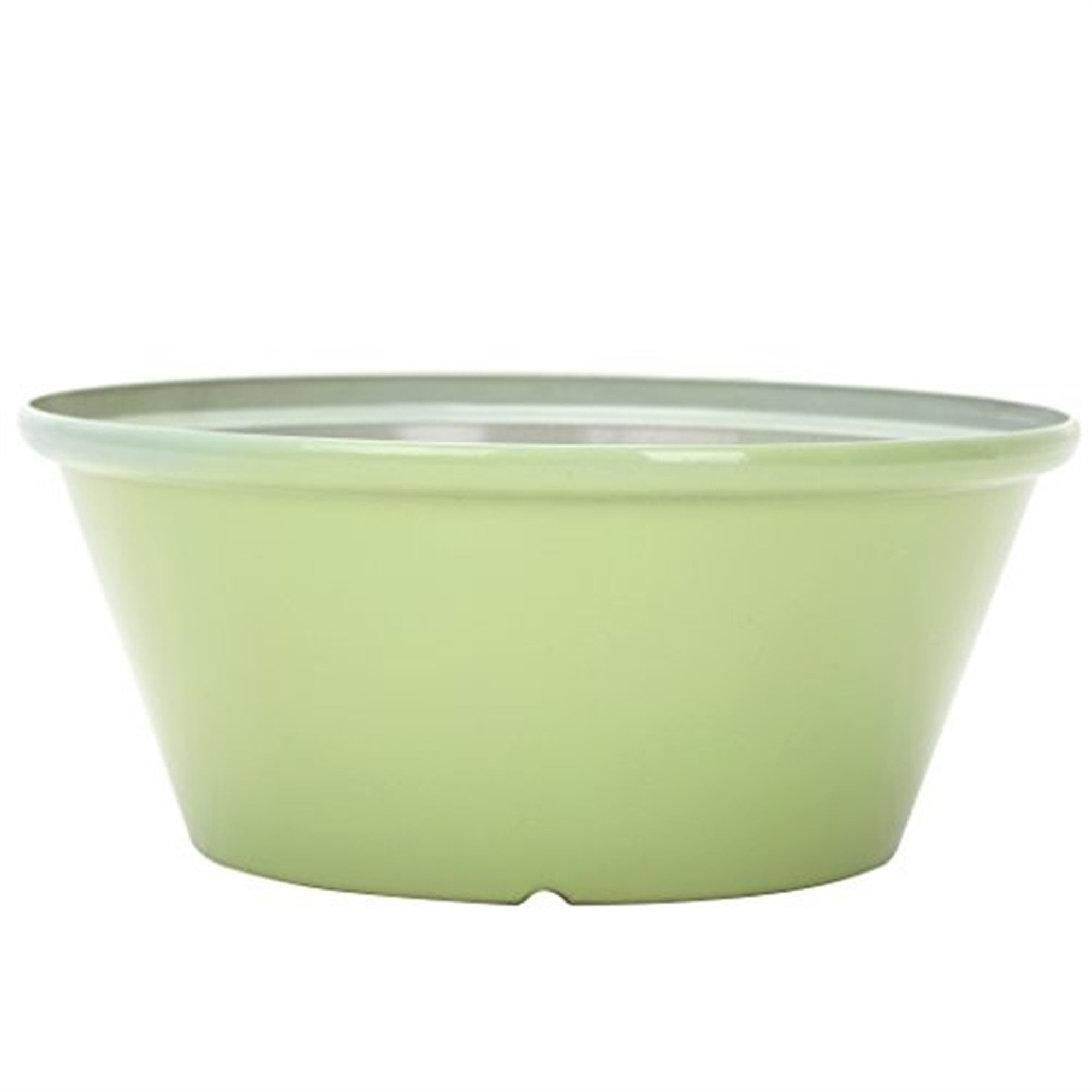 Gardener Select Indoor/Outdoor Round Plastic Tulip Bowl Planter, 12” Diameter