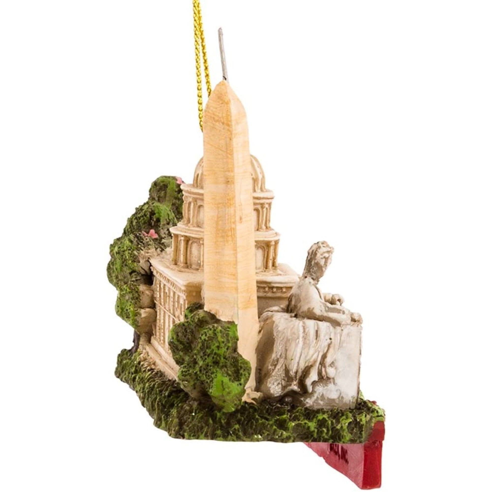 Kurt Adler Resin Ornament for Christmas Tree, City Travel Washington DC