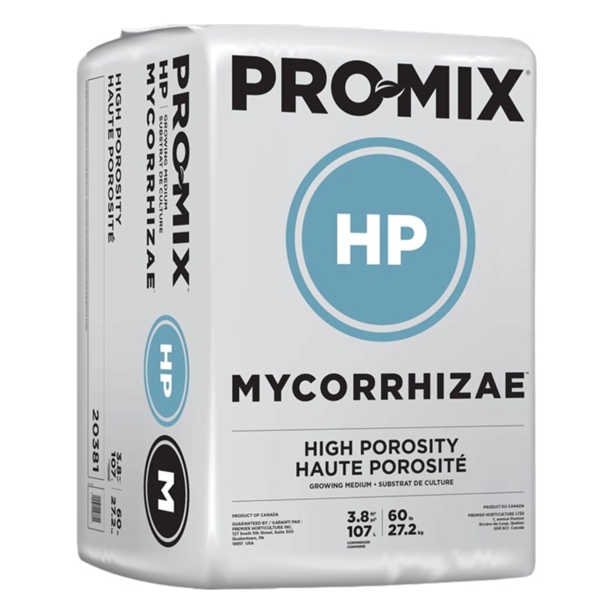 Premier Pro Mix High Porosity Mycorrhizae Growing Medium, 3.8 CF