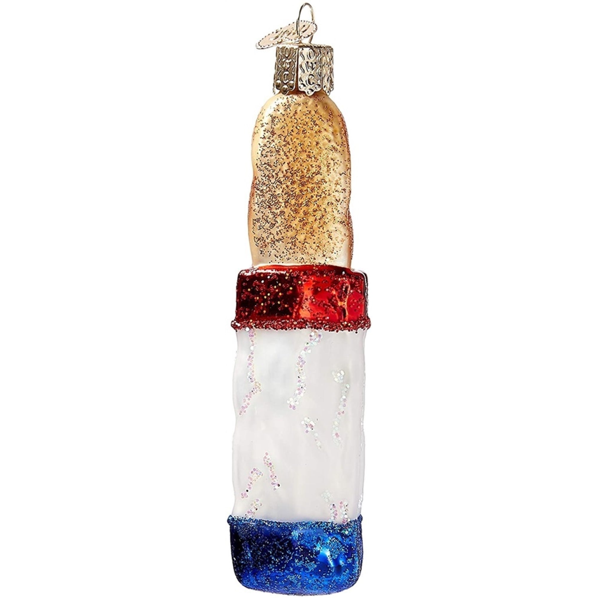 Old World Christmas Glass Blown Baguette Ornament