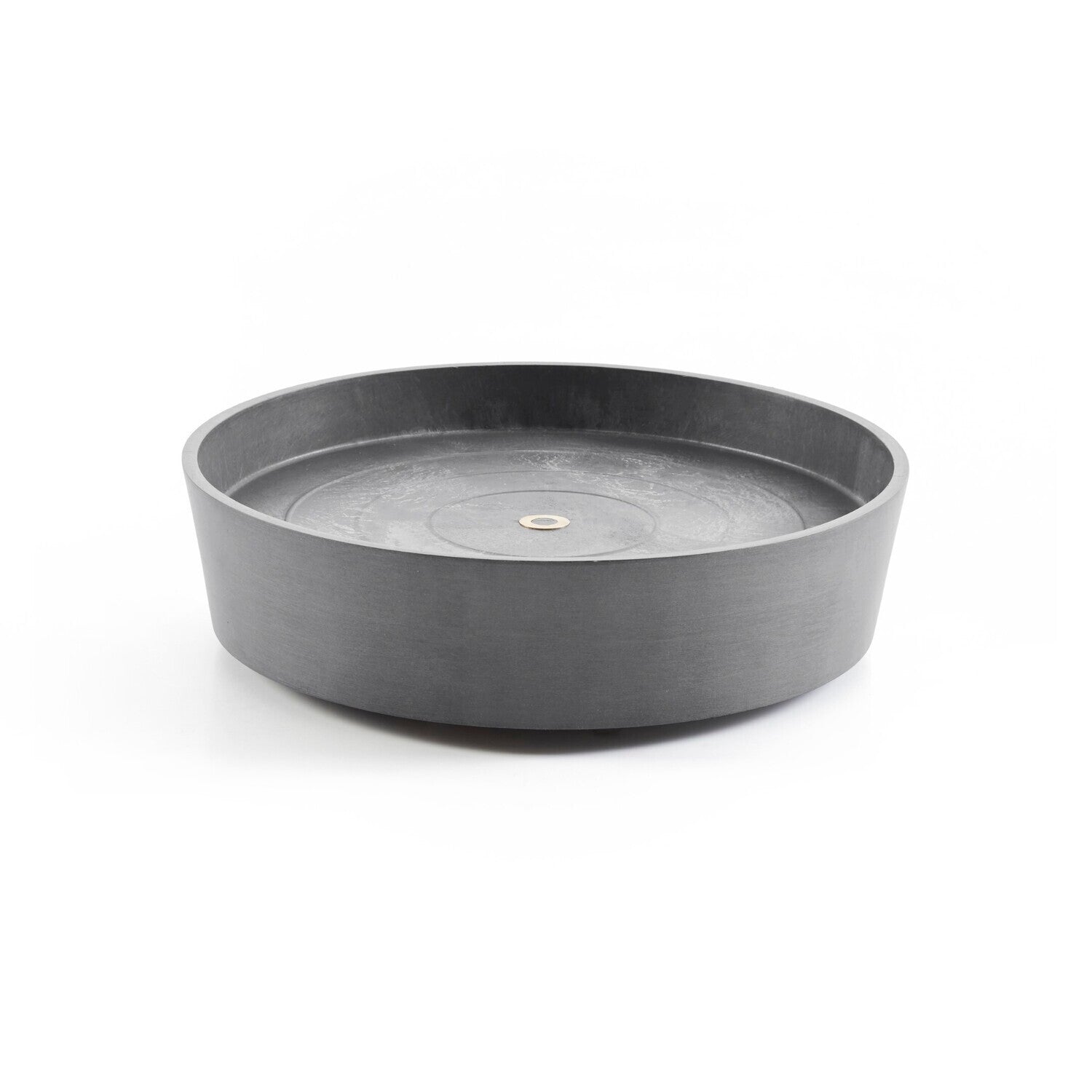 Ecopots Recycled Plastic Round Flower Pot Planter Saucer with Wheels