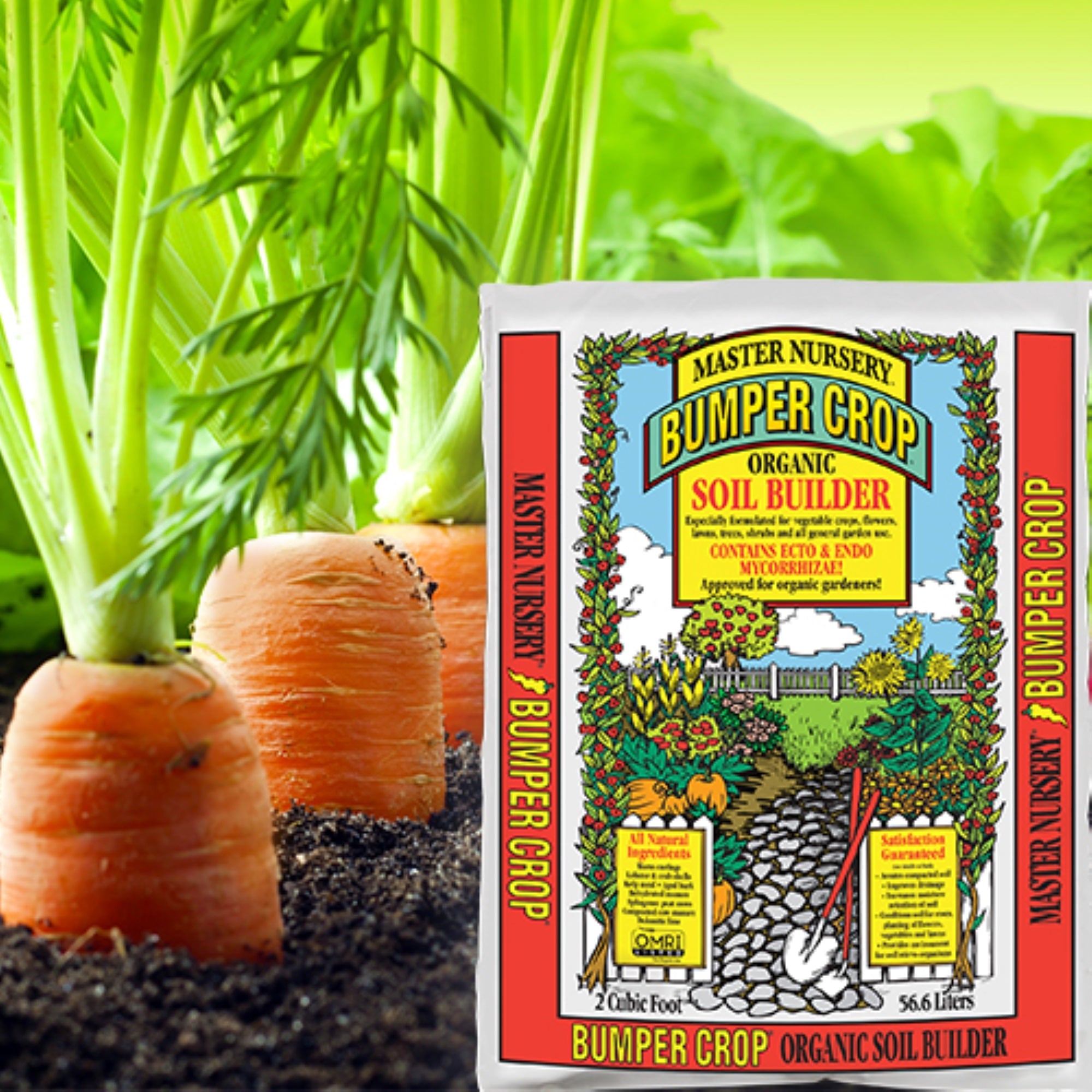 Coast of Maine Organic Bumper Crop Soil Builder - 1 Cu Ft