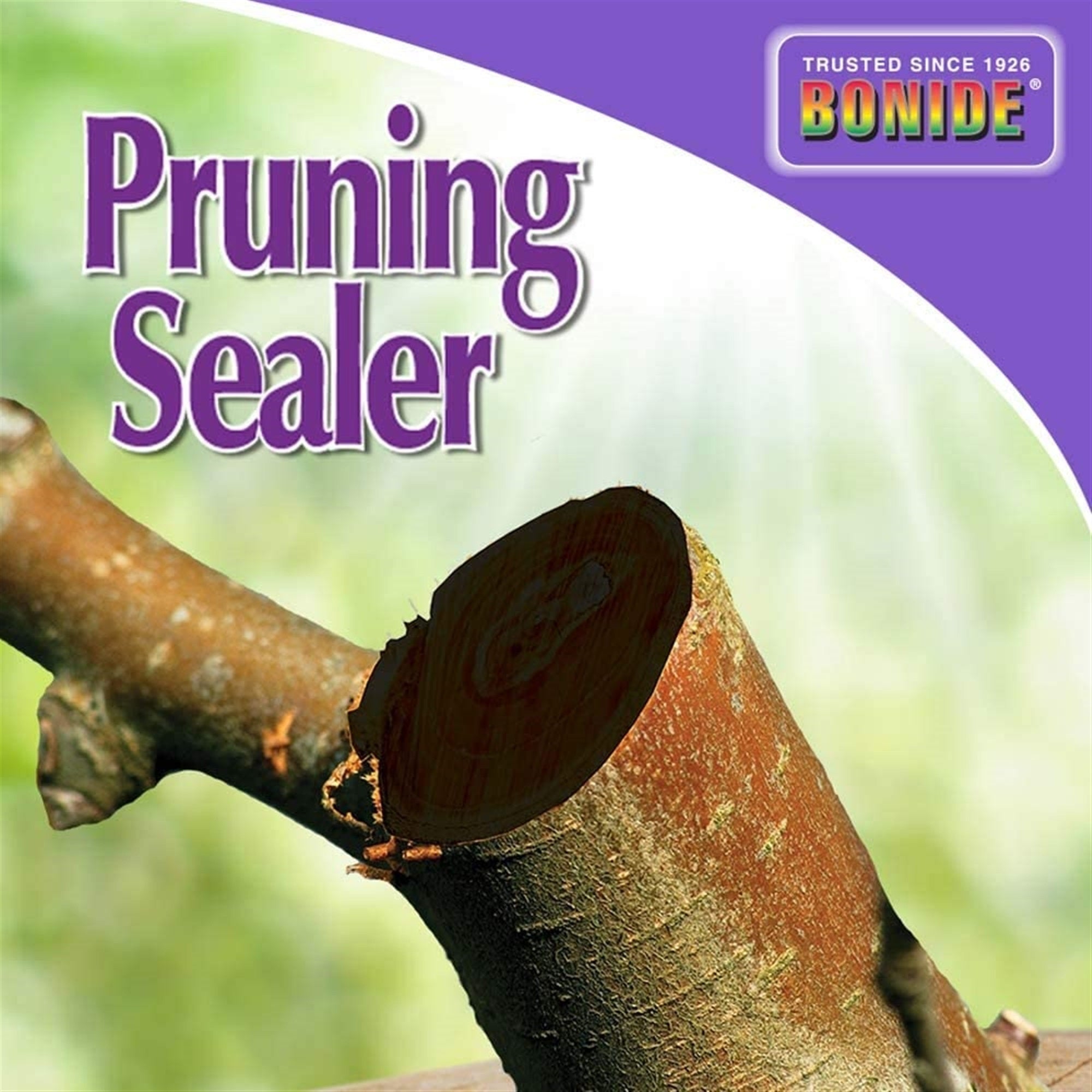 Bonide Pruning Sealer Tree Wound Dressing, Brush Cap Applicator, 16 oz