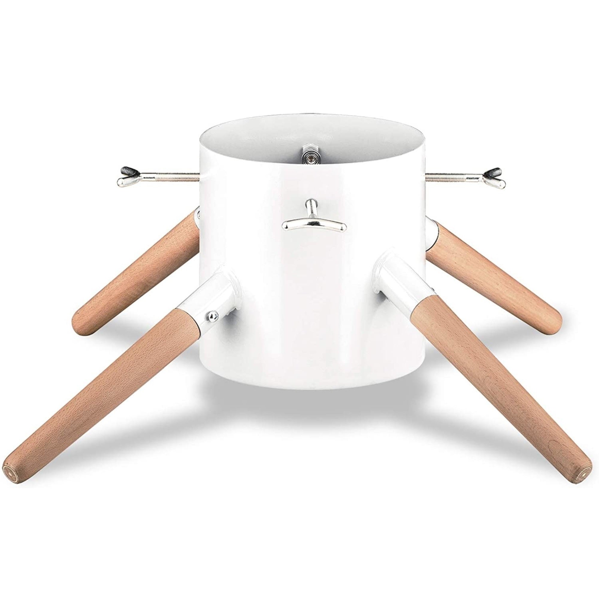 Tree Nest Decorations Family Christmas Tree Stand, White