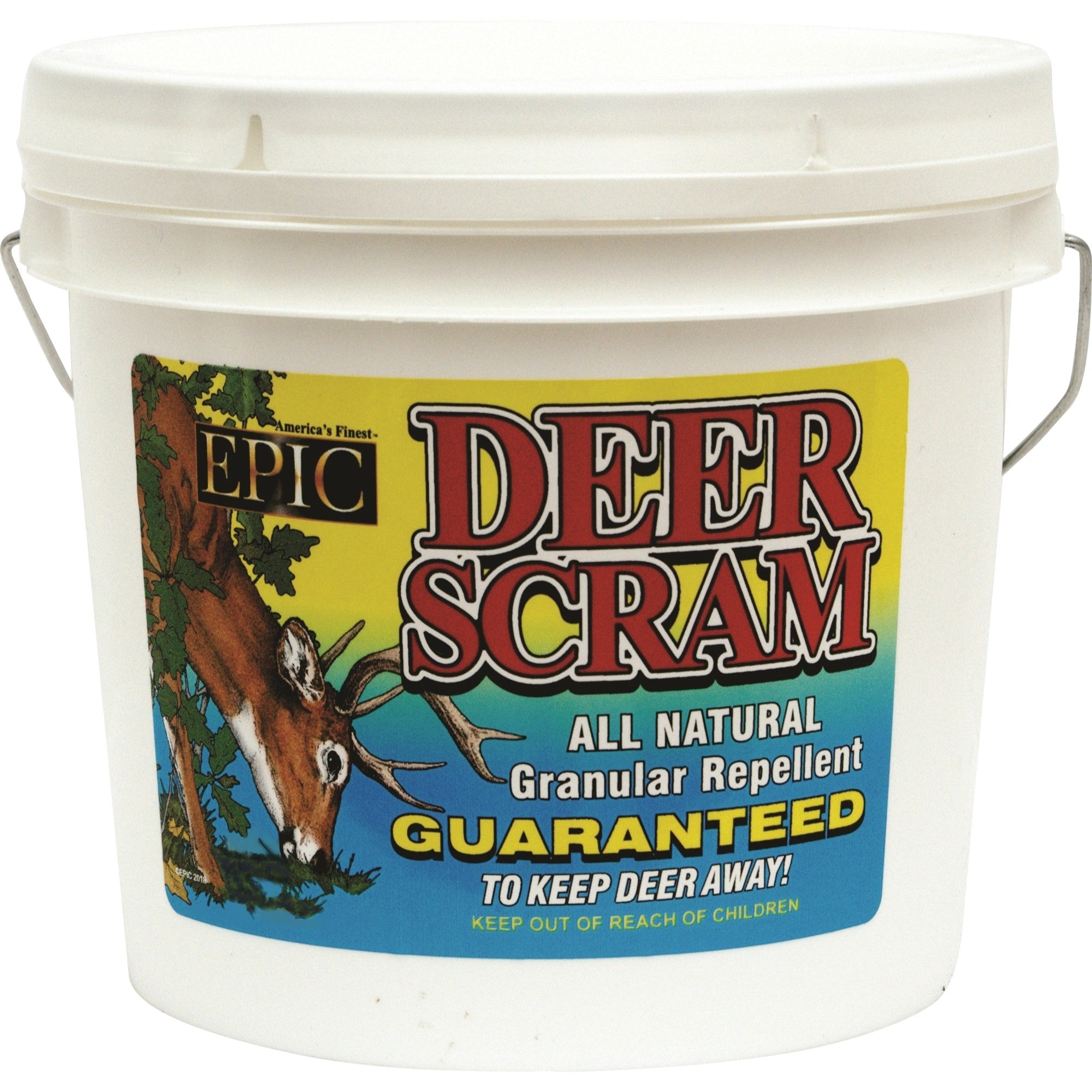 EPIC Deer Scram All Natural Granular Animal Repellent Resealable Container