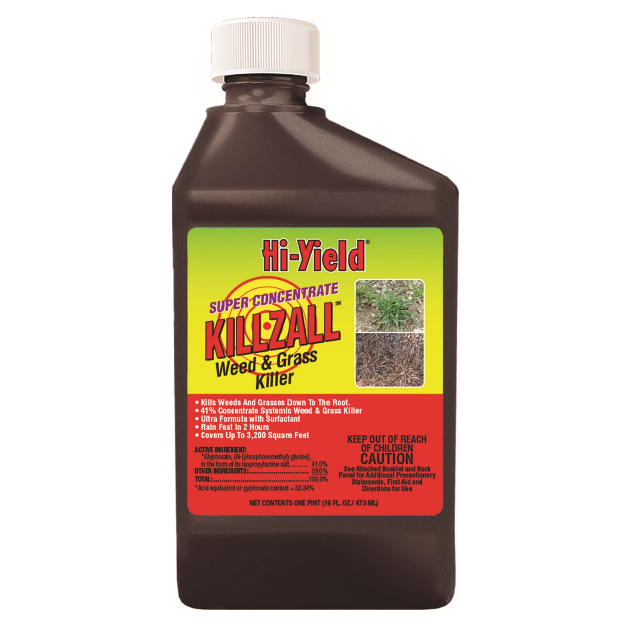 Fertilome Killzall Weed & Grass Killer Super Concentrate with Surfactant