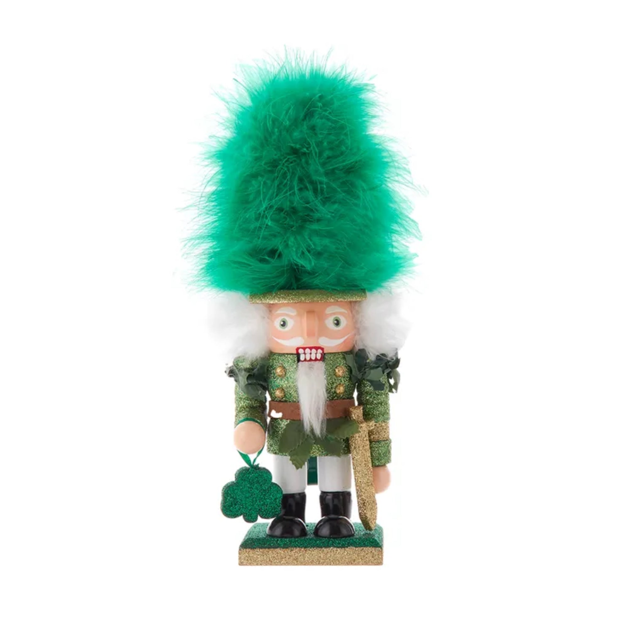 Kurt Adler Hollywood Nutcracker Collection, Irish Nutcracker, 9in