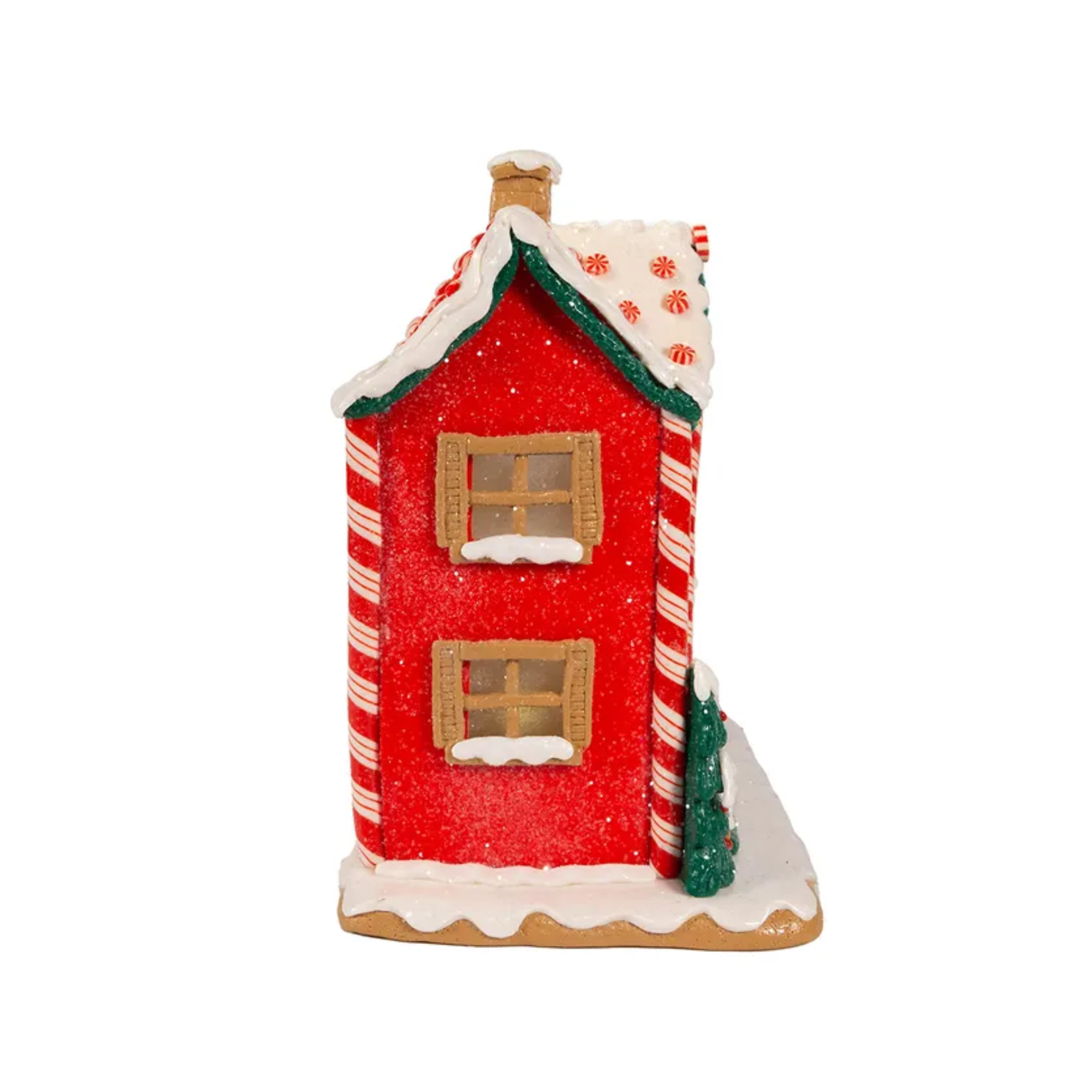 Kurt Adler Battery Operated Music Box Gingerbread House, 9.5in