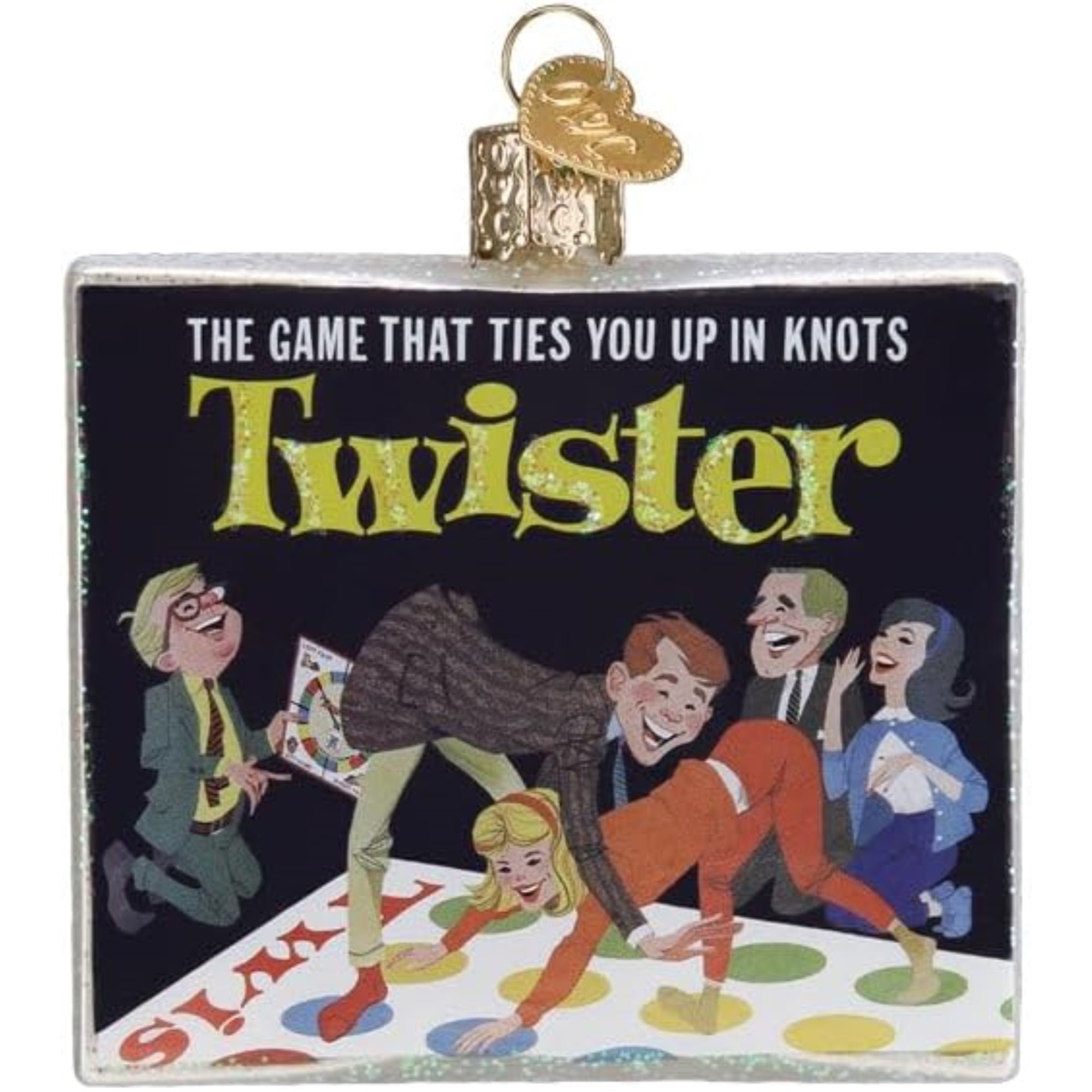 Old World Christmas Blown Glass Ornament for Christmas Tree, Twister (with OWC Gift Box)