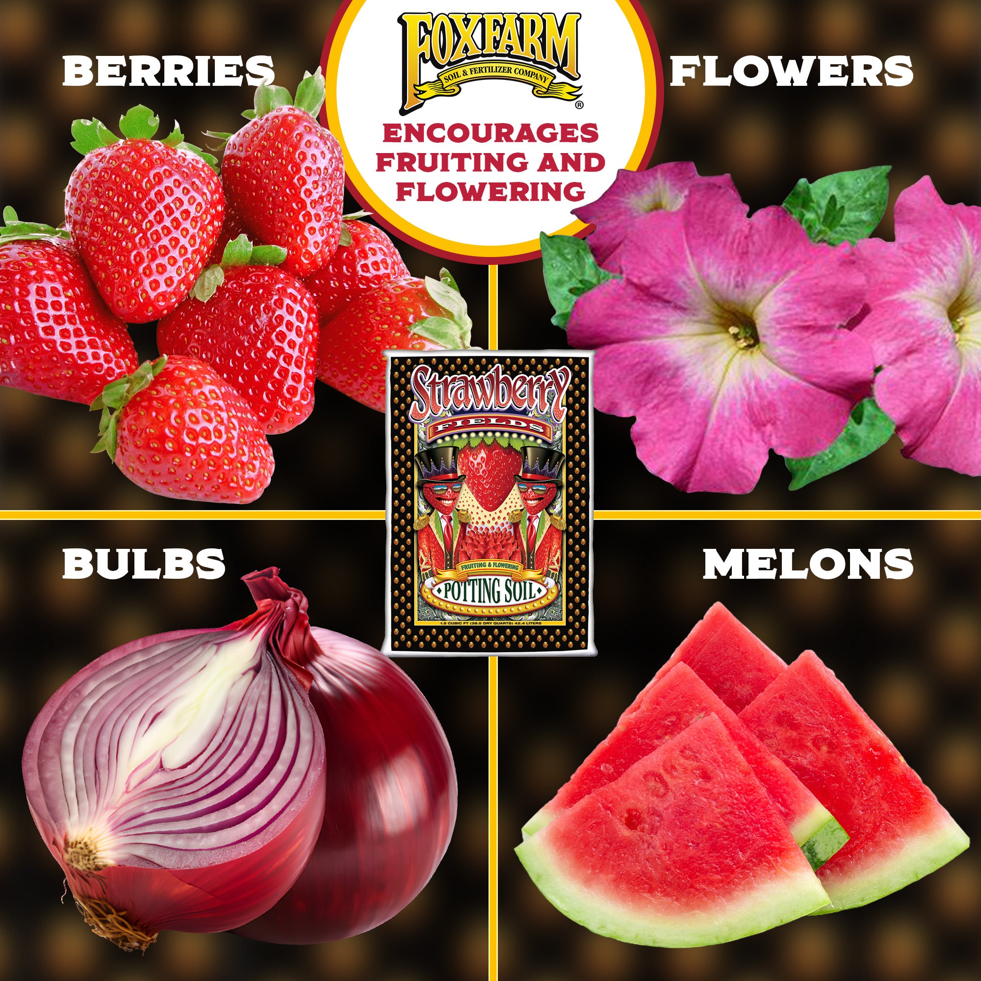 FoxFarms Soil, Strawberry Fields Potting, 1.5 cu