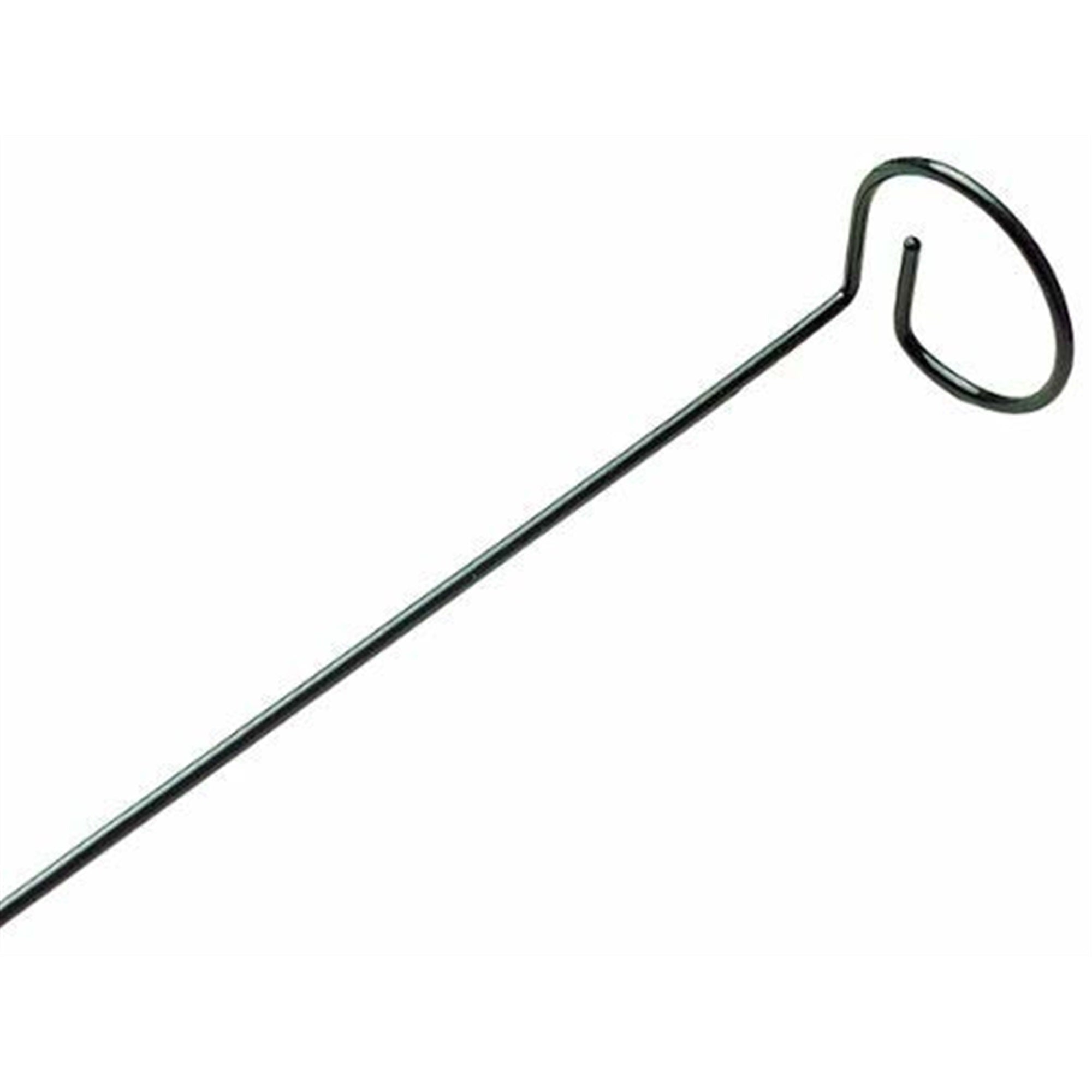 Luster Leaf Link-Ups Metal Flower Plant Prop for Gardens and Flower Beds - 2" Ring x 36"H, Green