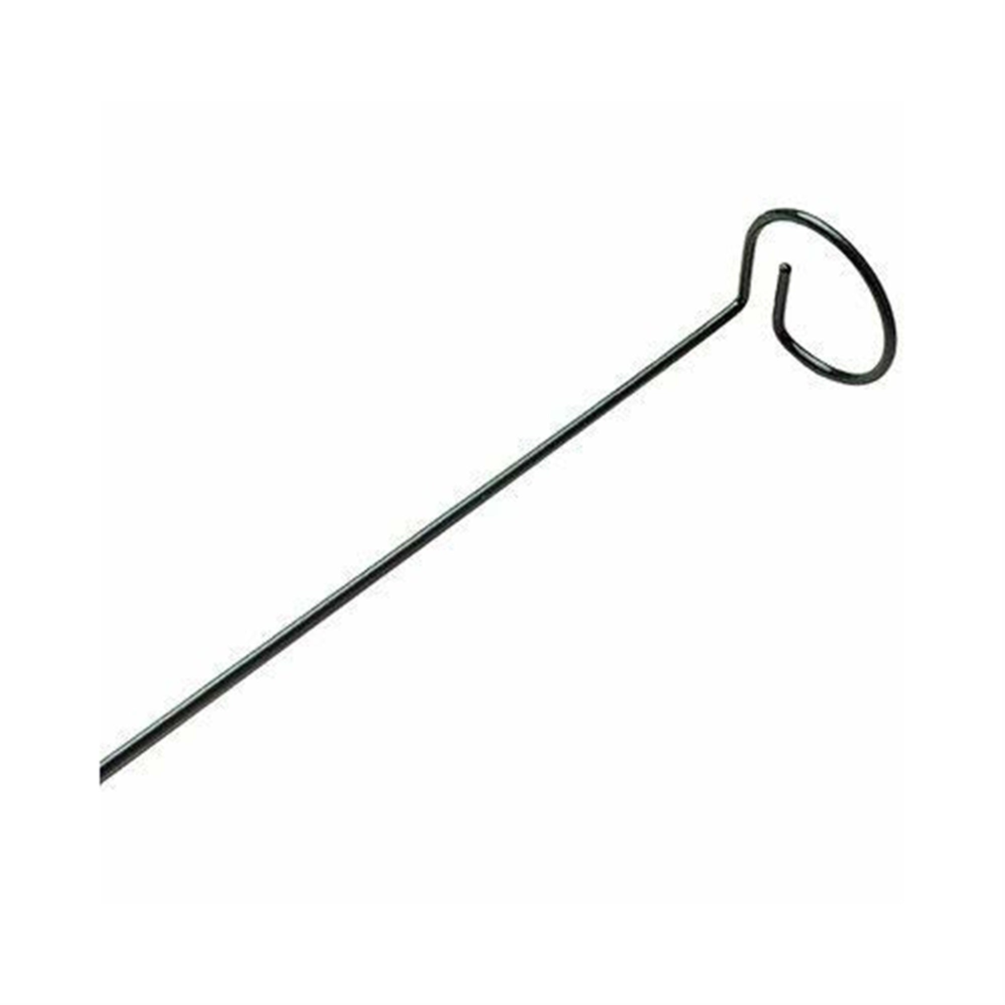 Luster Leaf Link-Ups Metal Flower Plant Prop for Gardens and Flower Beds - 3" Ring x 44"H, Green