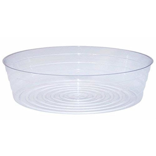 Curtis Wagner Plastics Heavy-Gauge Vinyl Deep Drop-In Basket Liner, Clear — 14"