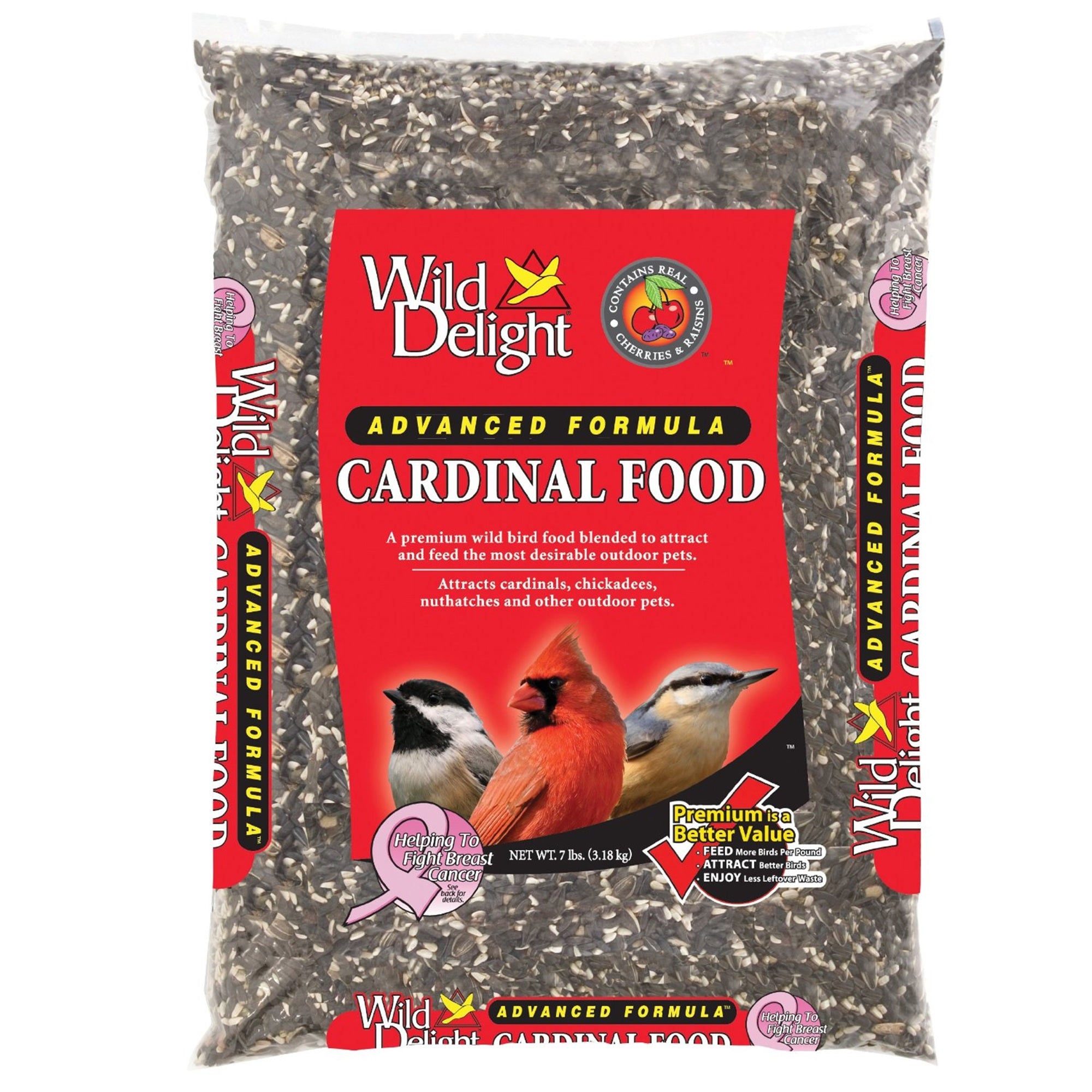 Wild Delight Cardinal Food Advanced Formula Outdoor Bird Food