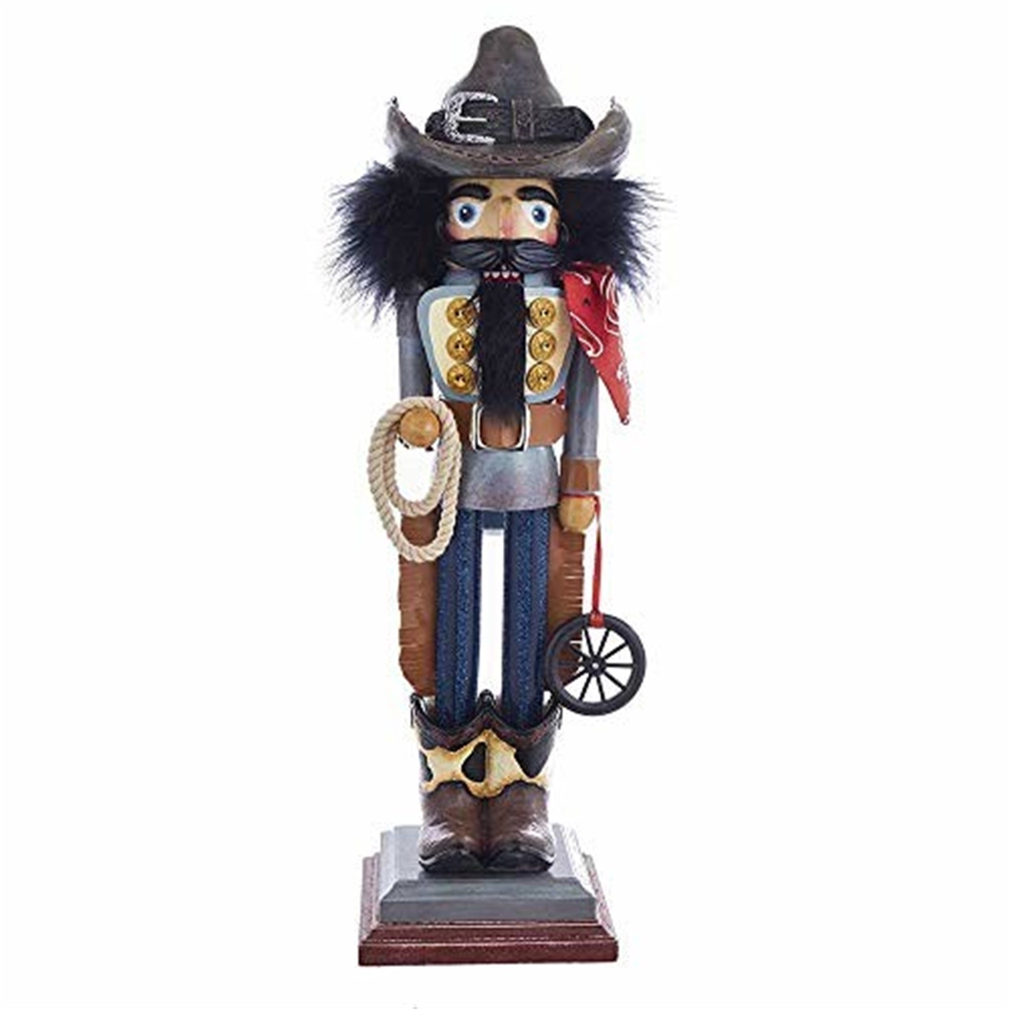 Kurt Adler Hollywood Nutcracker Collection, Cowboy 19"