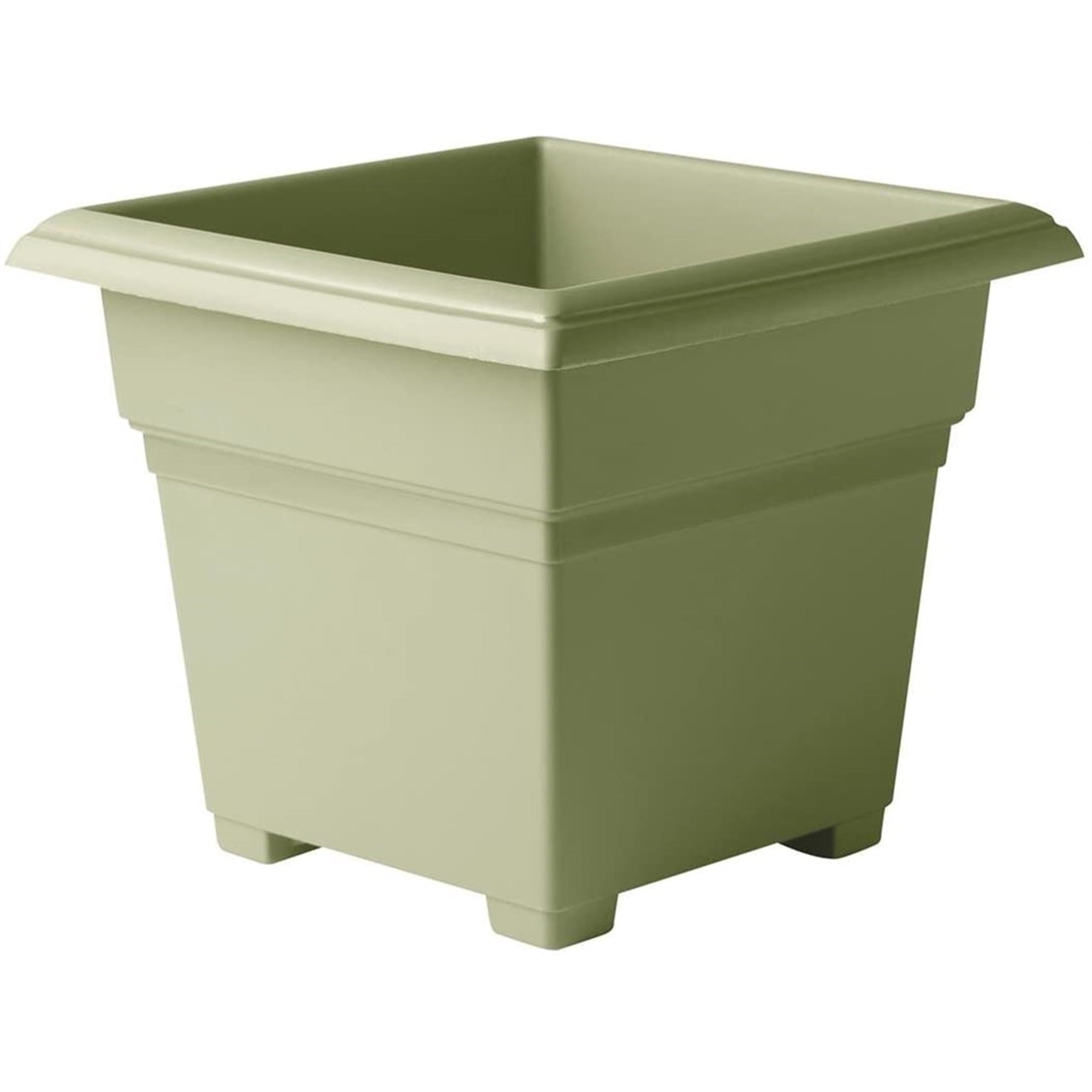 Novelty Plastic Countryside Indoor/Outdoor Square Tub Planter