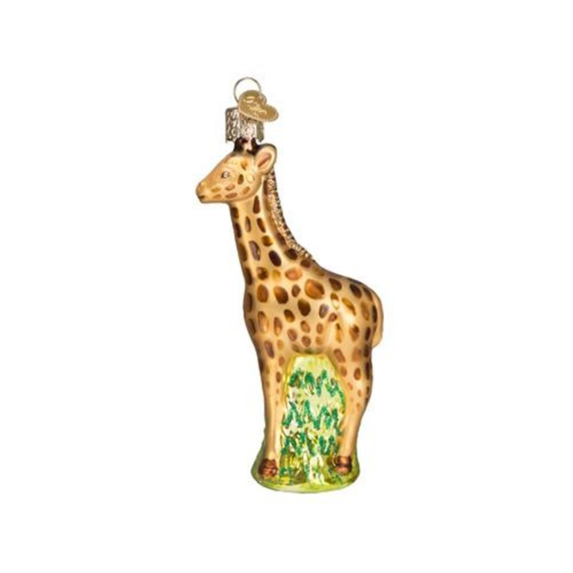 Old World Christmas Blown Glass Ornament for Christmas Tree, Baby Giraffe