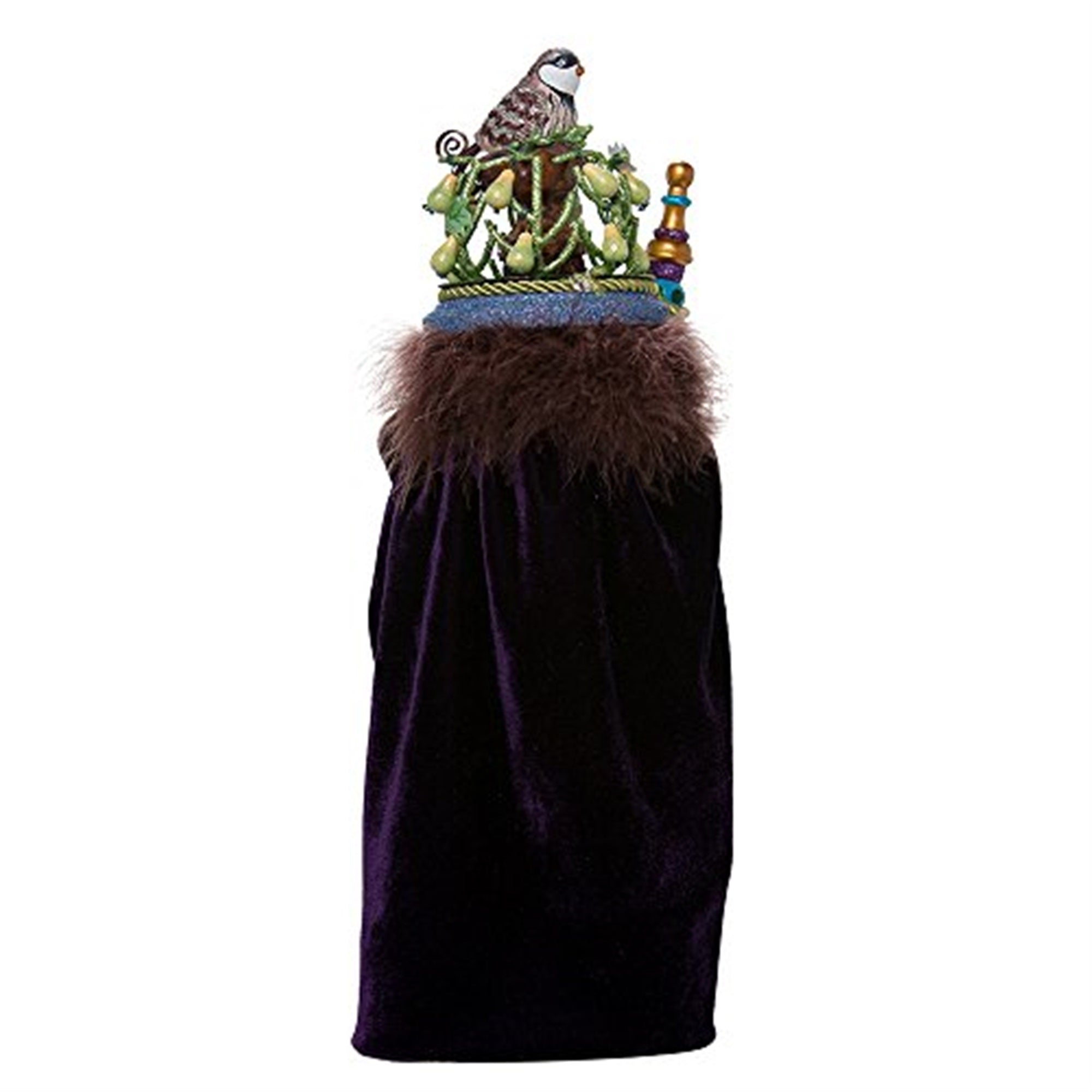 Kurt Adler Hollywood Nutcracker Collection, Partridge in a Pear Tree Nutcracker, 18