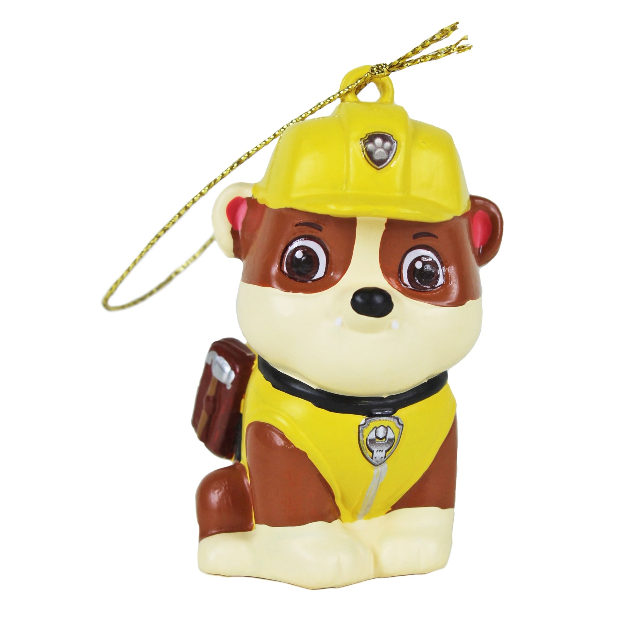Kurt Adler Resin Ornaments for Christmas Tree, Paw Patrol, Rubble, Chase & Marshall (Pack of 3)
