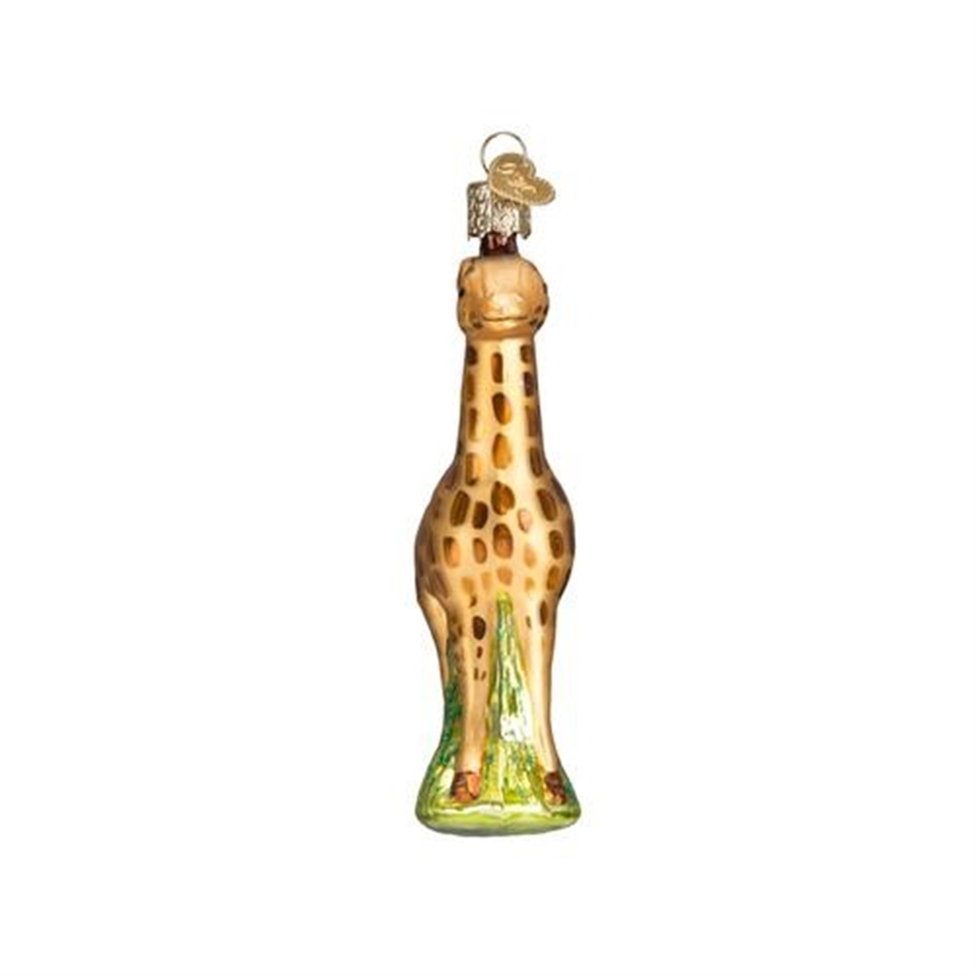 Old World Christmas Blown Glass Ornament for Christmas Tree, Baby Giraffe