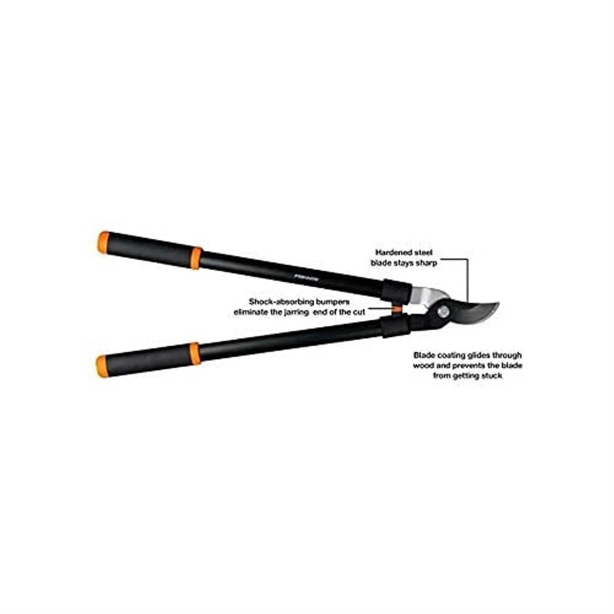 Friskars 2-Piece Lopper and Pruner Set – 15” Bypass Lopper & 8” Bypass Pruner with Ergonomic Handles for Precise Trimming and Pruning