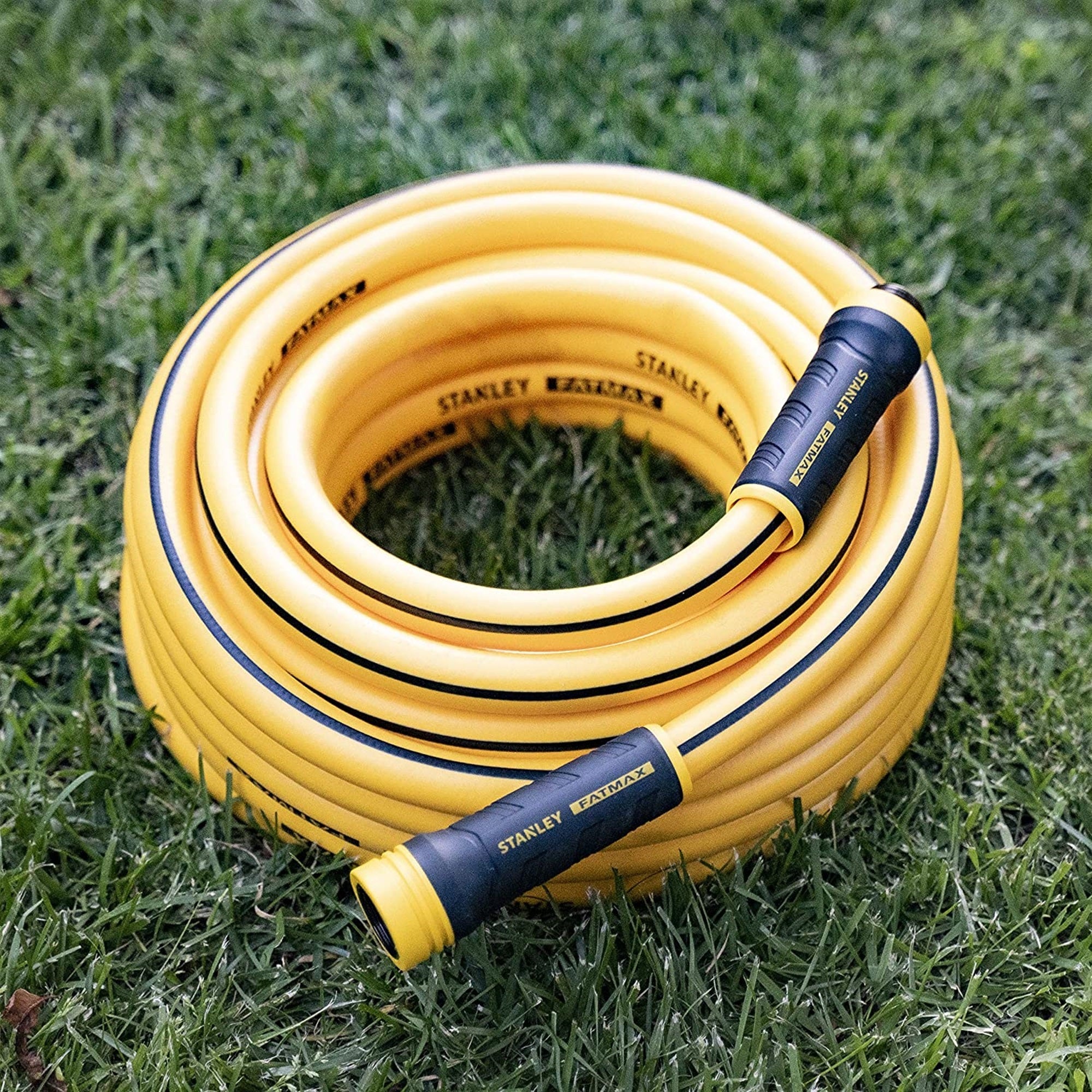 Stanley Fatmax Professional Grade Water Hose, 50' x 5/8, Yellow 500 PSI
