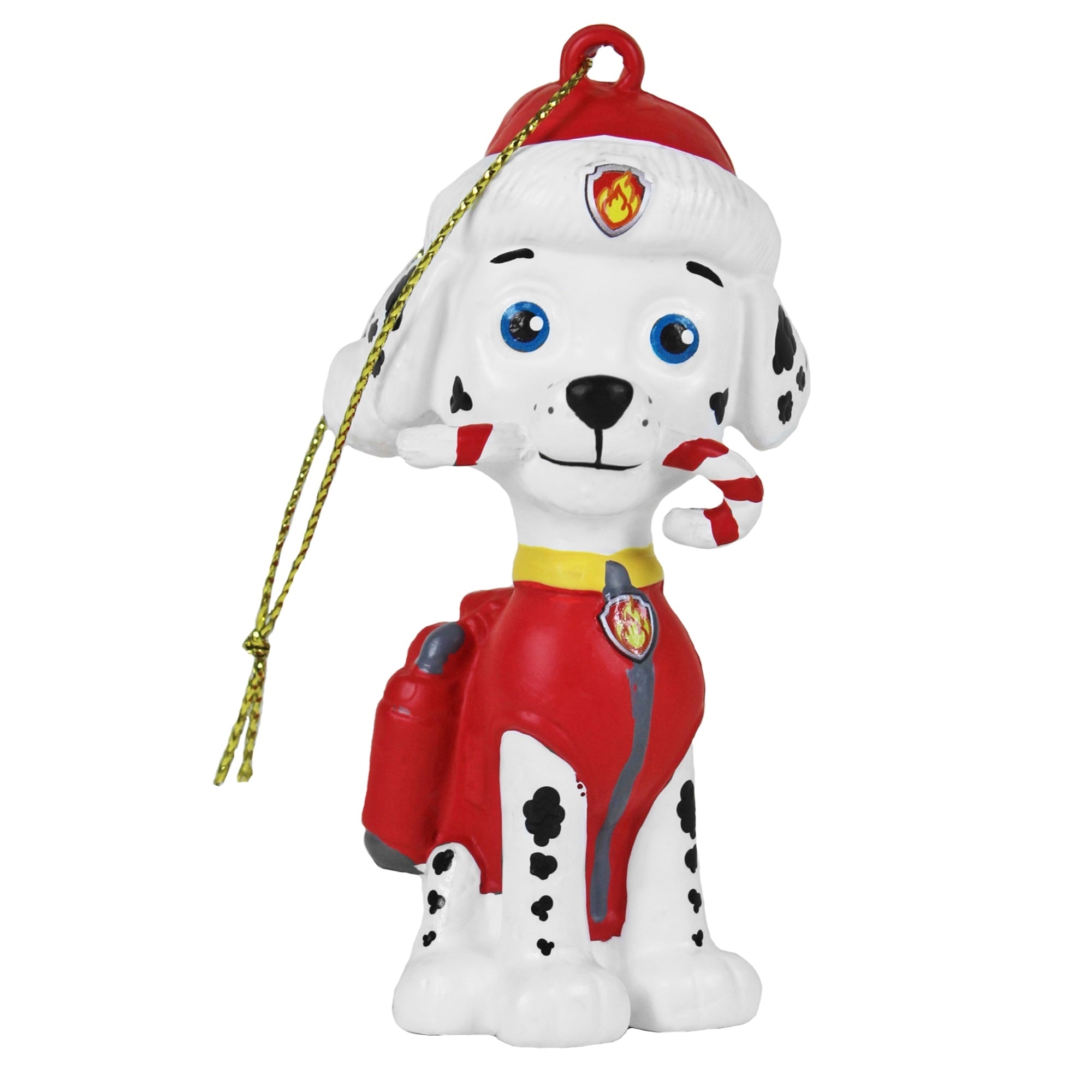 Kurt Adler Resin Ornaments for Christmas Tree, Paw Patrol, Rubble, Chase & Marshall (Pack of 3)