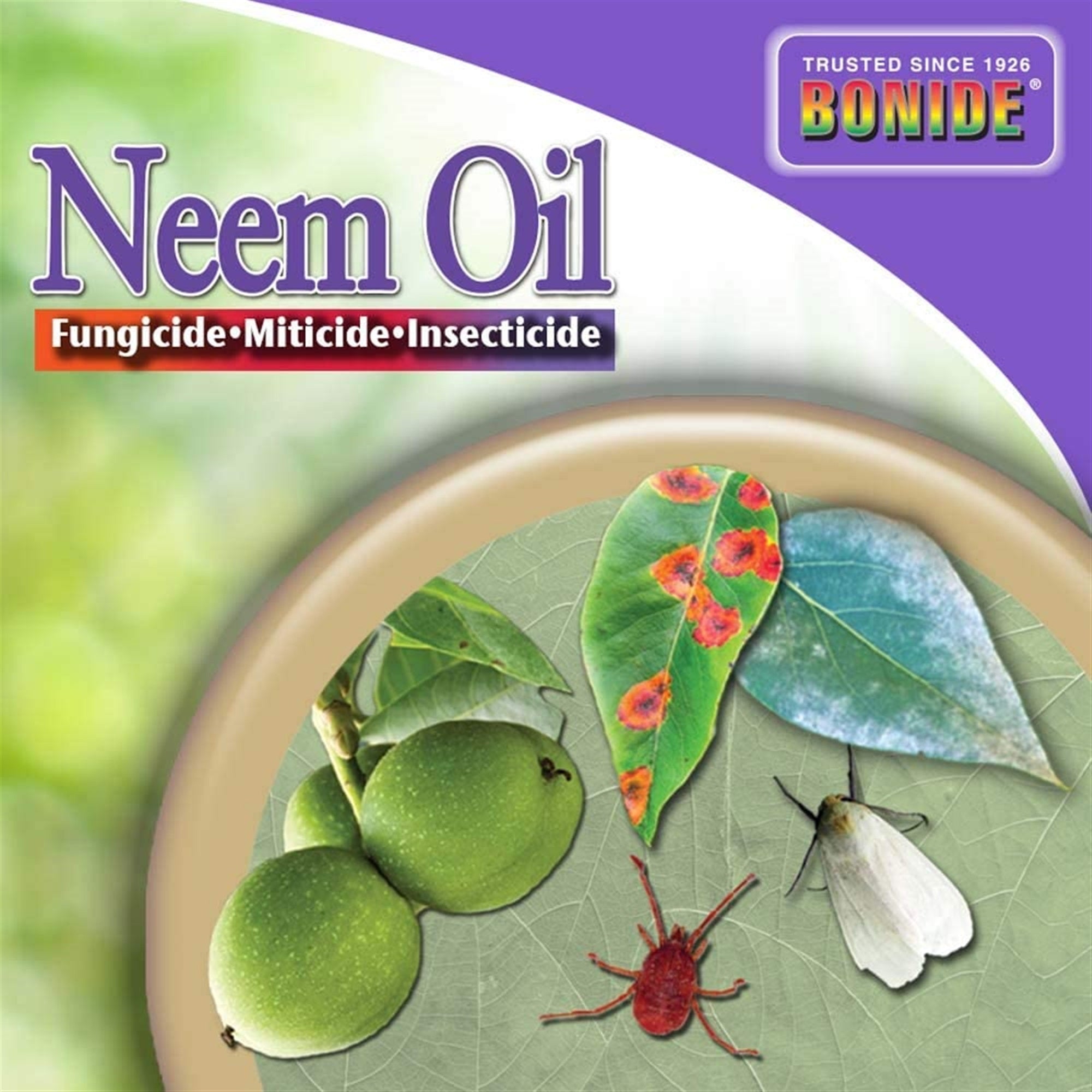 Bonide Captain Jack's Neem Oil Concentrate, Organic 3-in-1 Fungicide, Miticide & Insecticide, 16 fl oz