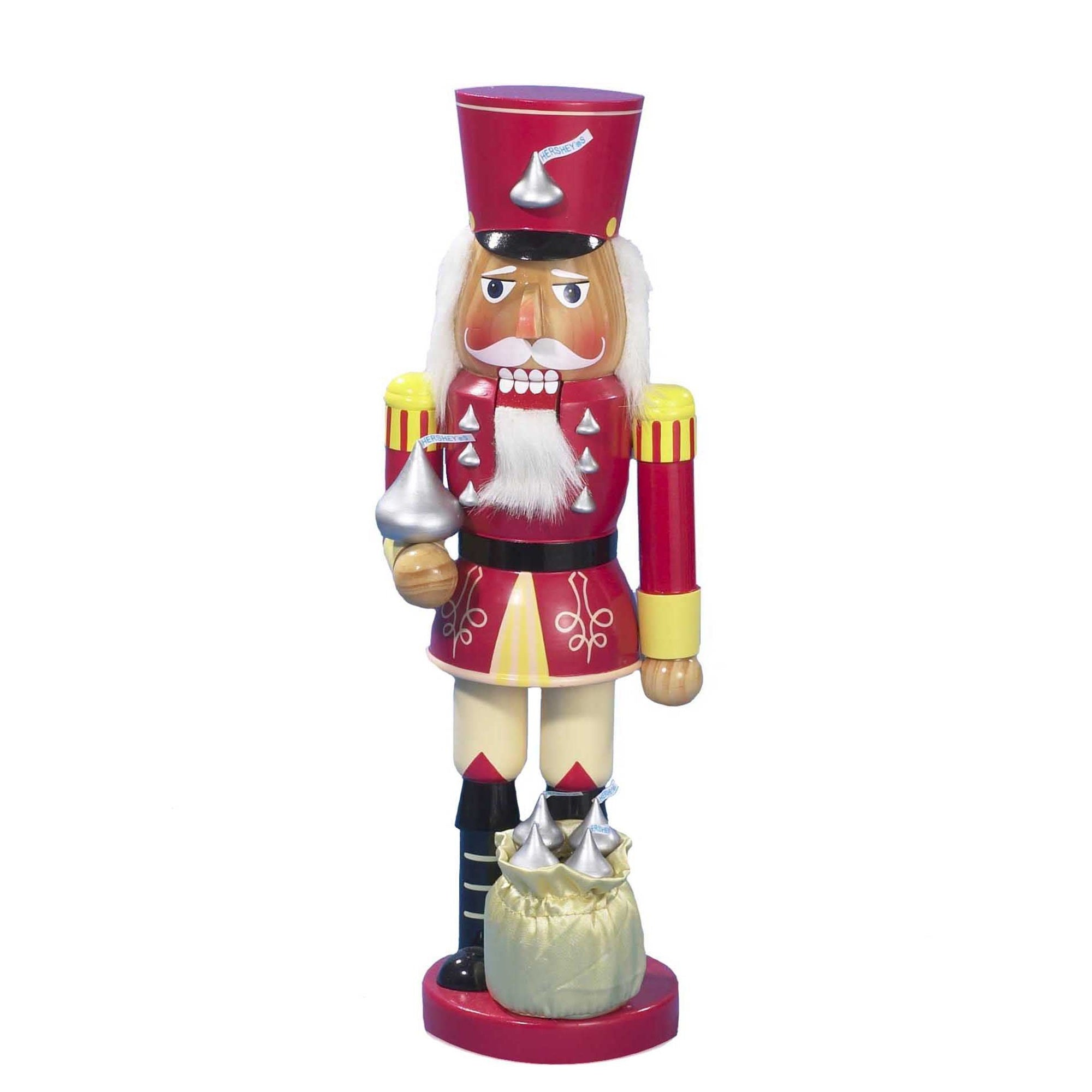 Kurt Adler Hershey Kisses Soldier Nutcracker, 14-Inch