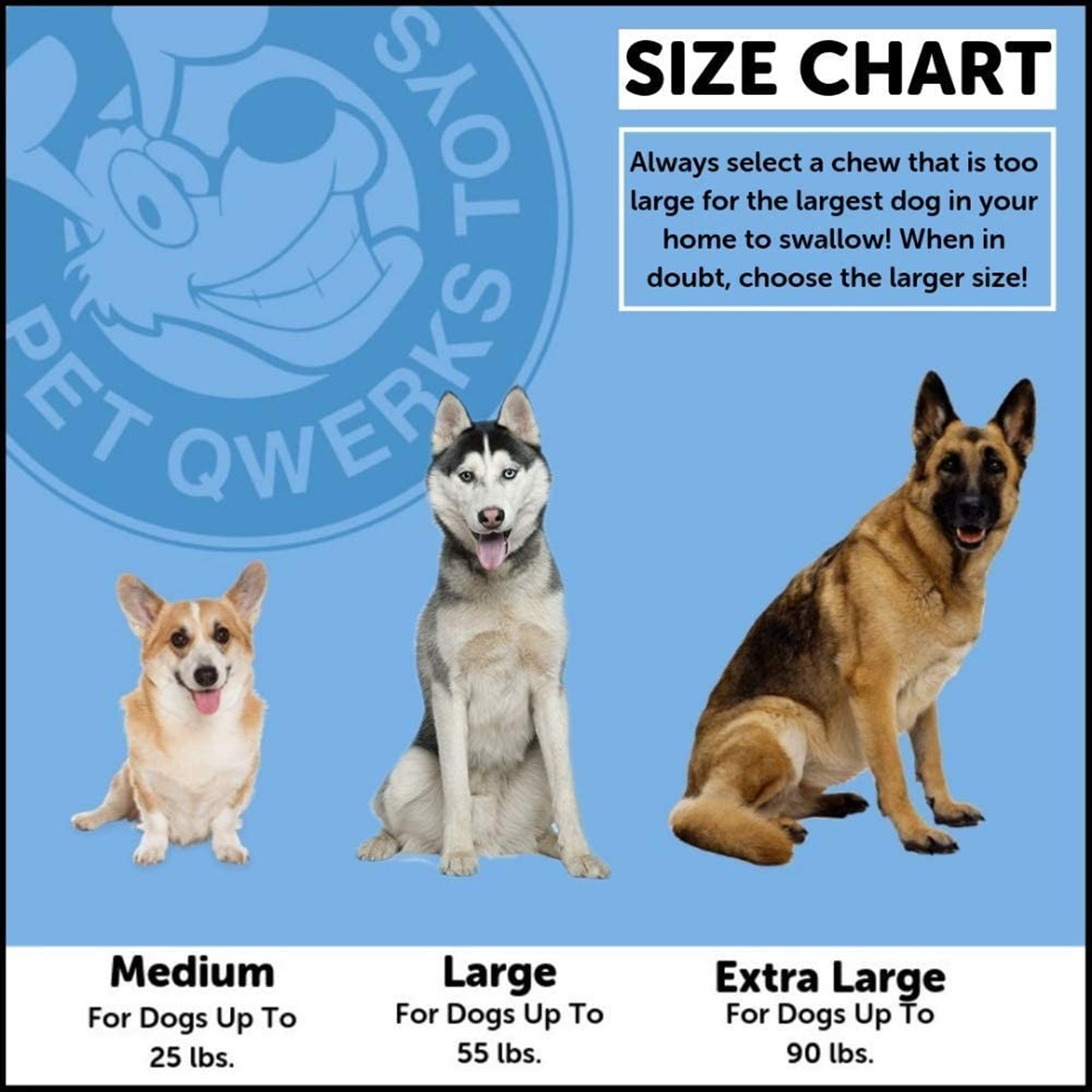 Pet Qwerks BarkBone Breath Stick For Aggressive Chewers, XL Mint flavor