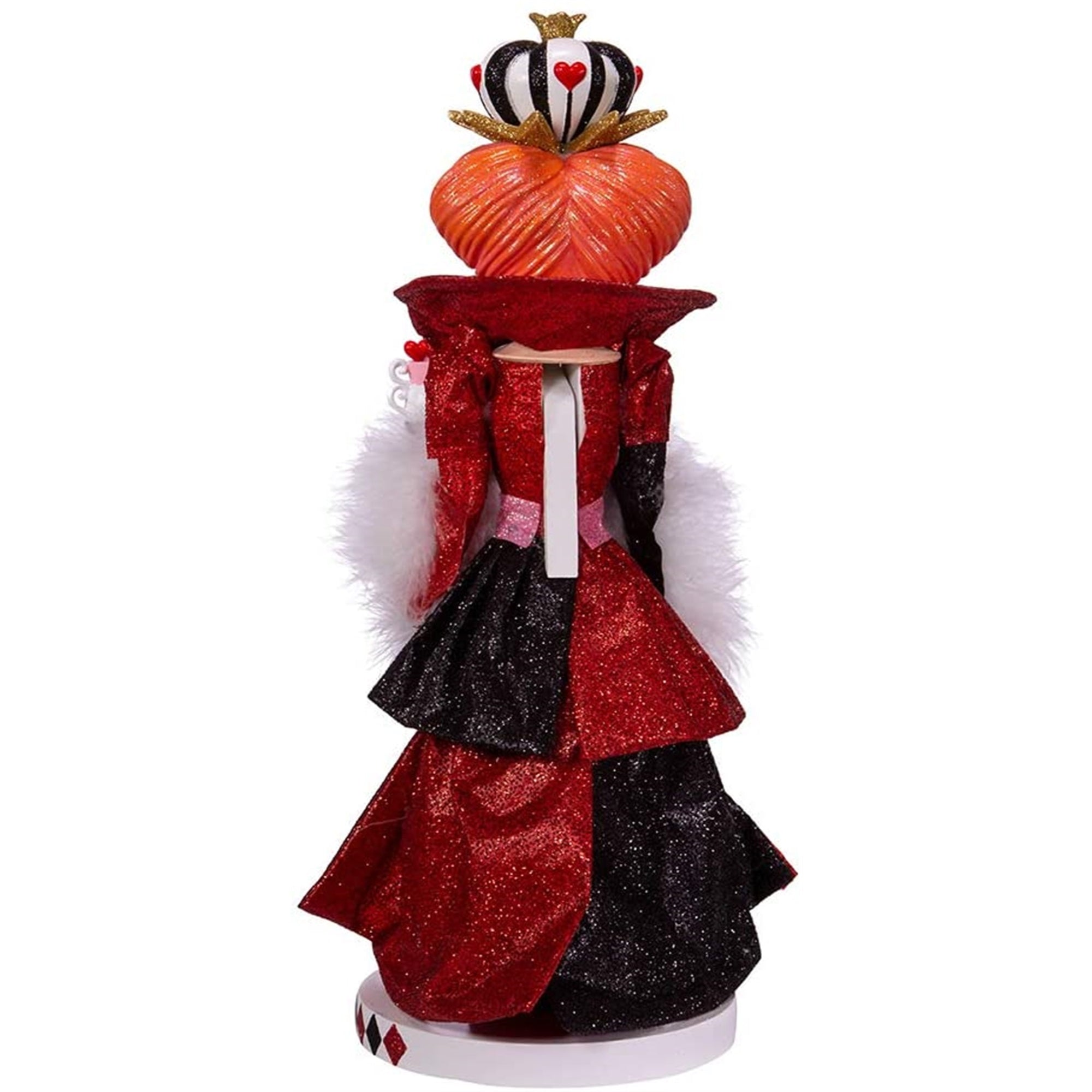 Kurt Adler Hollywood Nutcracker Collection, Queen of Hearts Nutcracker, 17.5"
