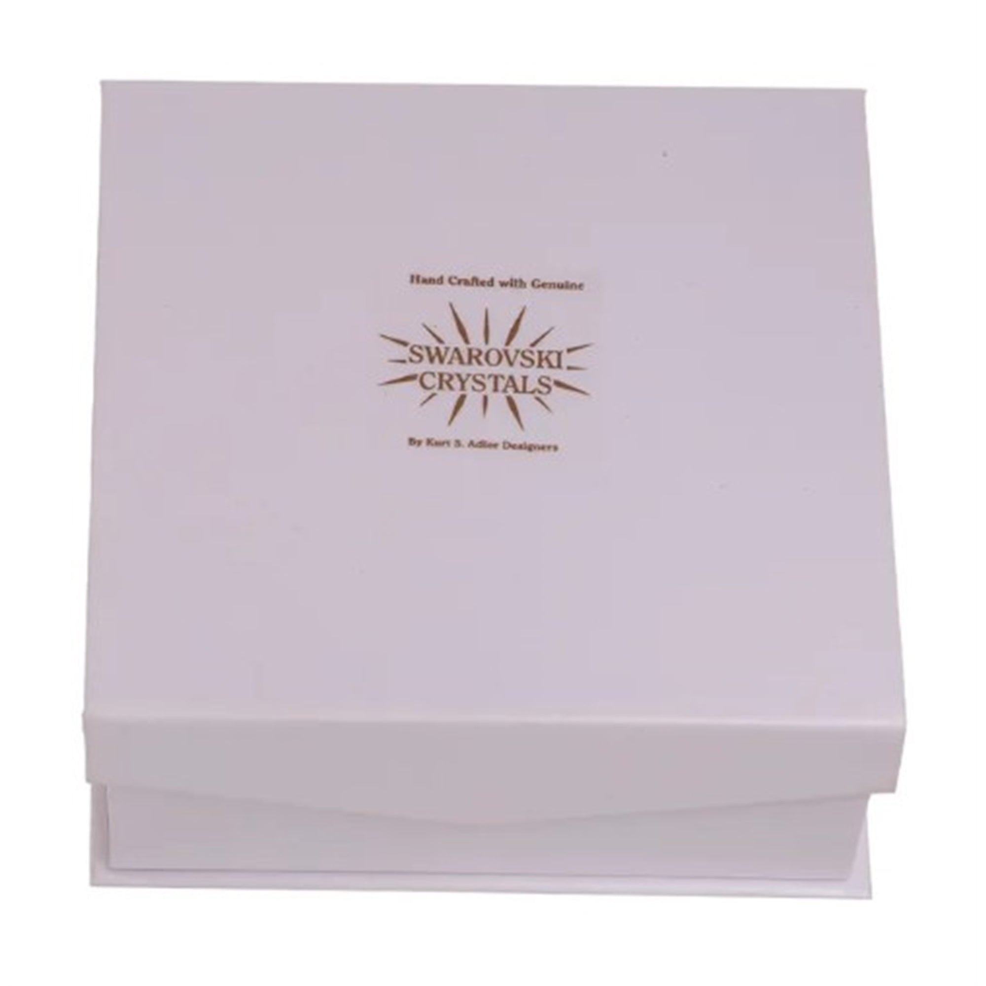Kurt Adler Modern Snowflake Ornament w/ Swarovski Elements, 4"