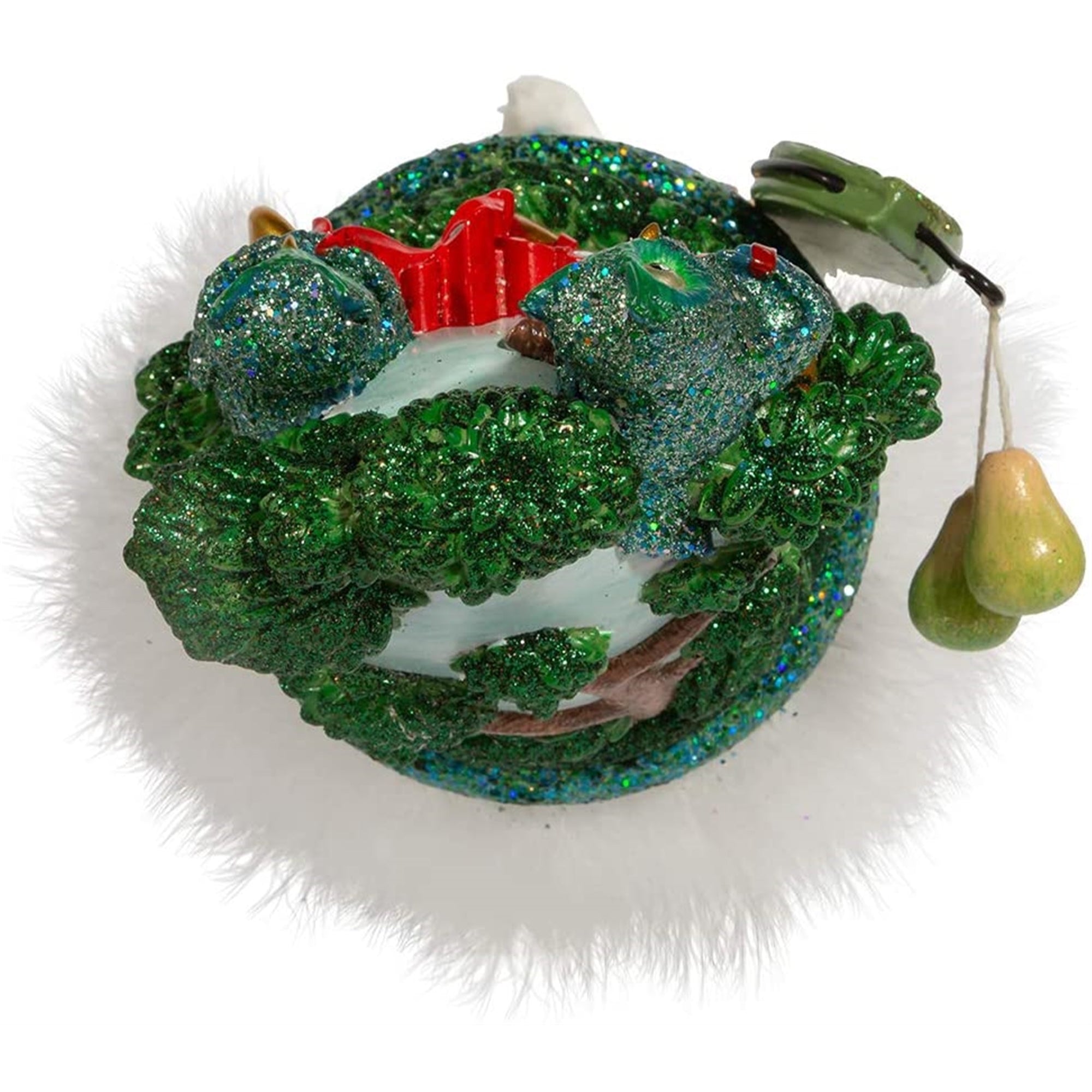 Kurt Adler Hollywood Nutcrackers, Twelve Days Of Christmas Series, 5th in the Series, Five Golden Rings Nutcracker, 17.5"