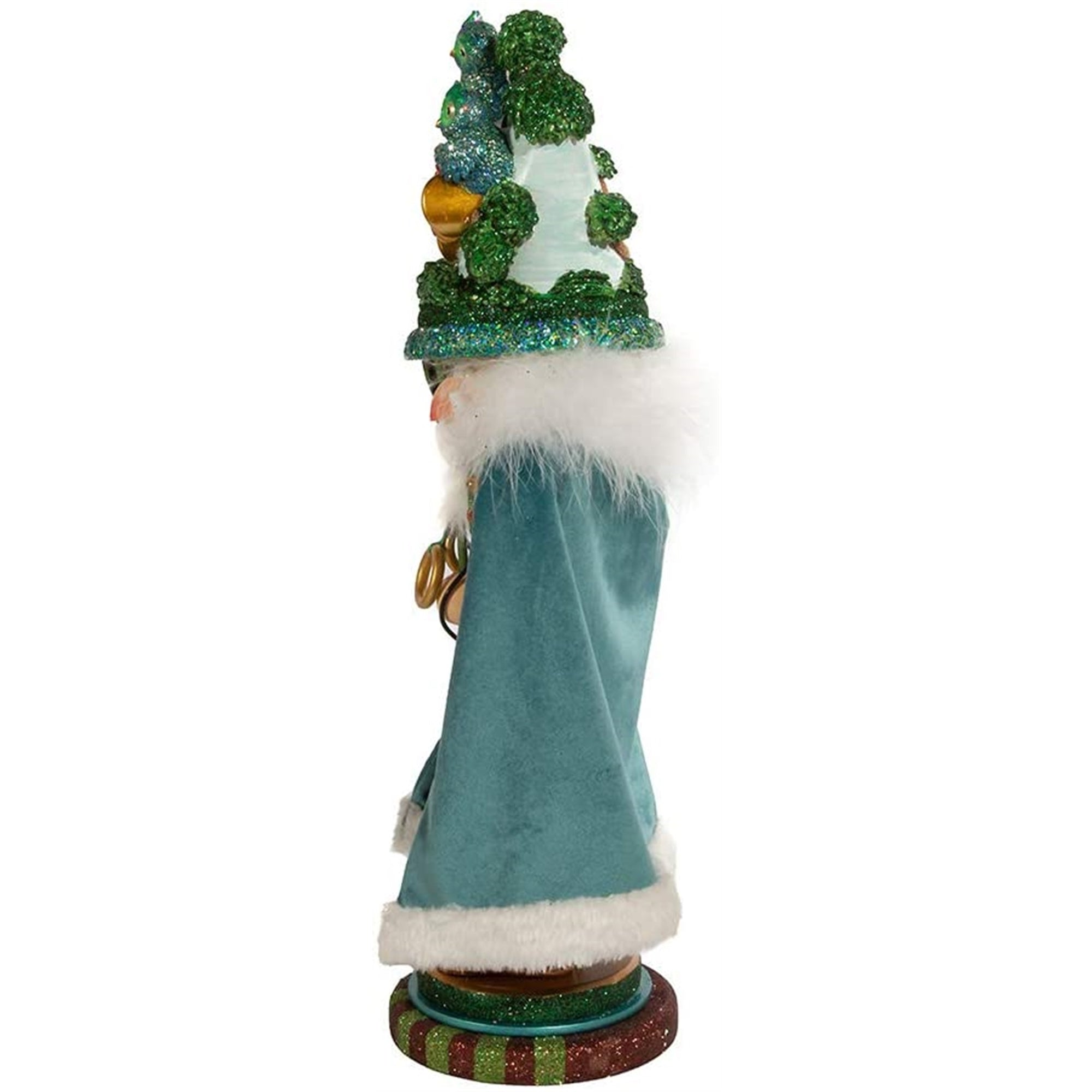 Kurt Adler Hollywood Nutcrackers, Twelve Days Of Christmas Series, 5th in the Series, Five Golden Rings Nutcracker, 17.5"