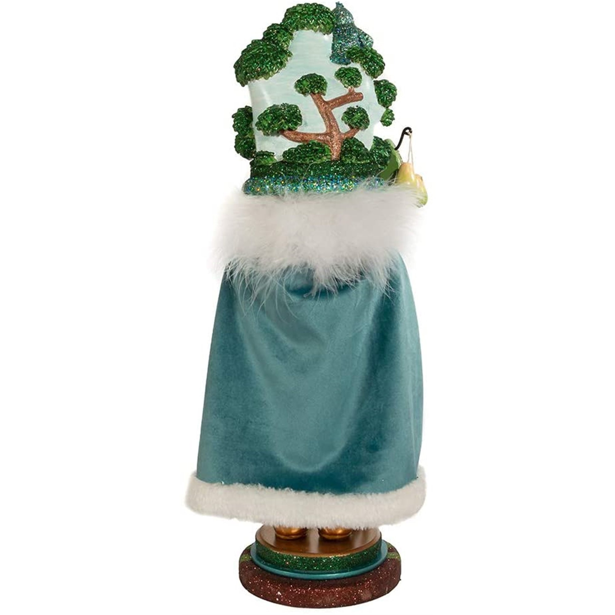 Kurt Adler Hollywood Nutcrackers, Twelve Days Of Christmas Series, 5th in the Series, Five Golden Rings Nutcracker, 17.5"