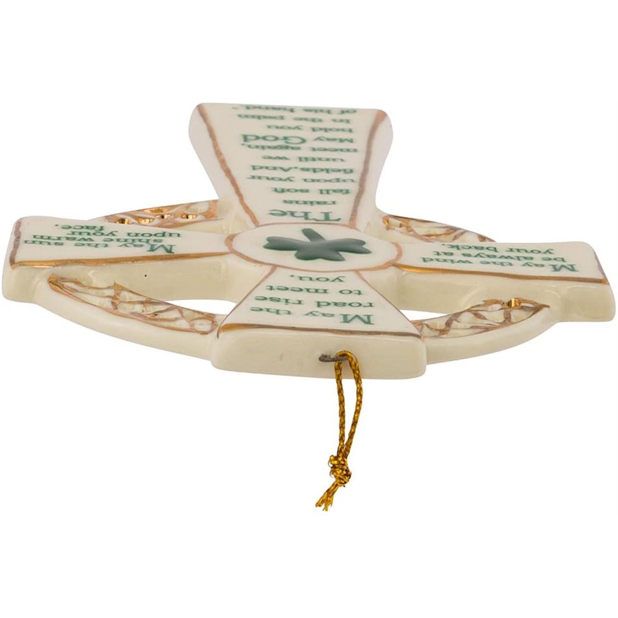 Kurt Adler Porcelain Irish Cross Ornament