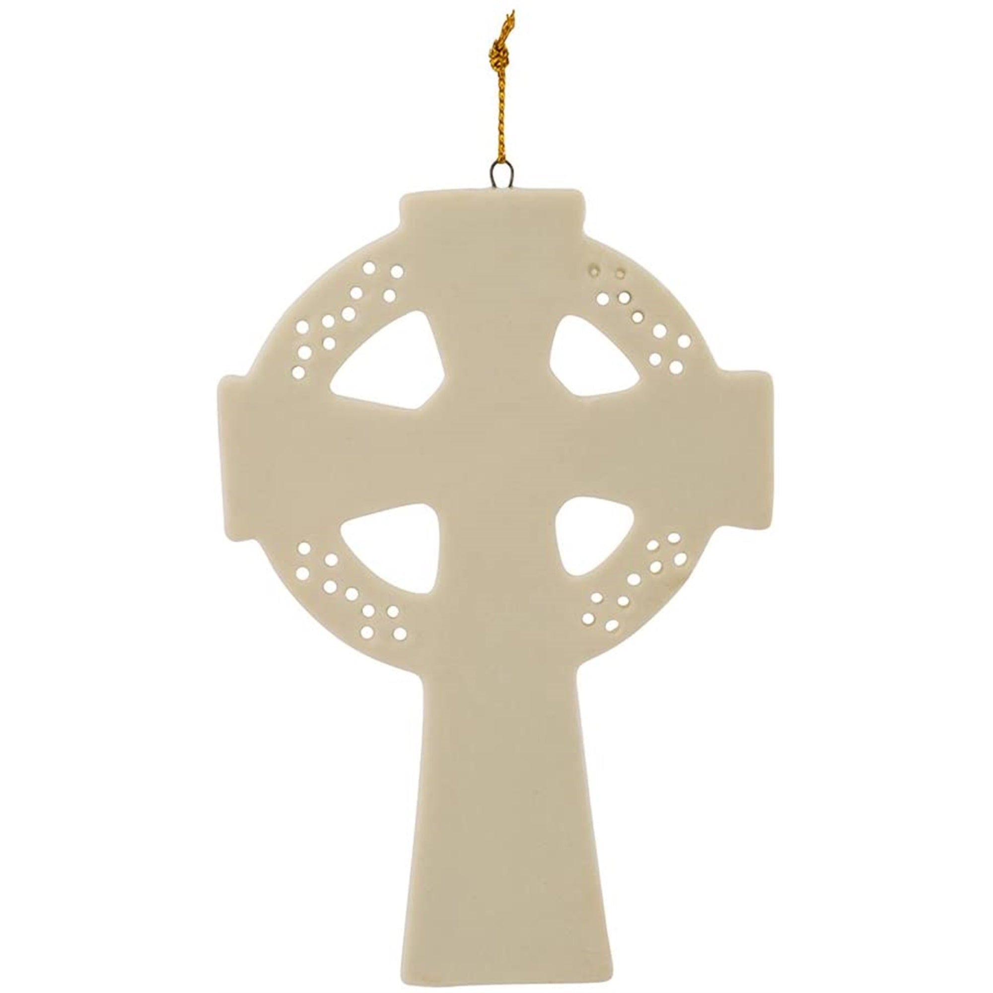 Kurt Adler Porcelain Irish Cross Ornament