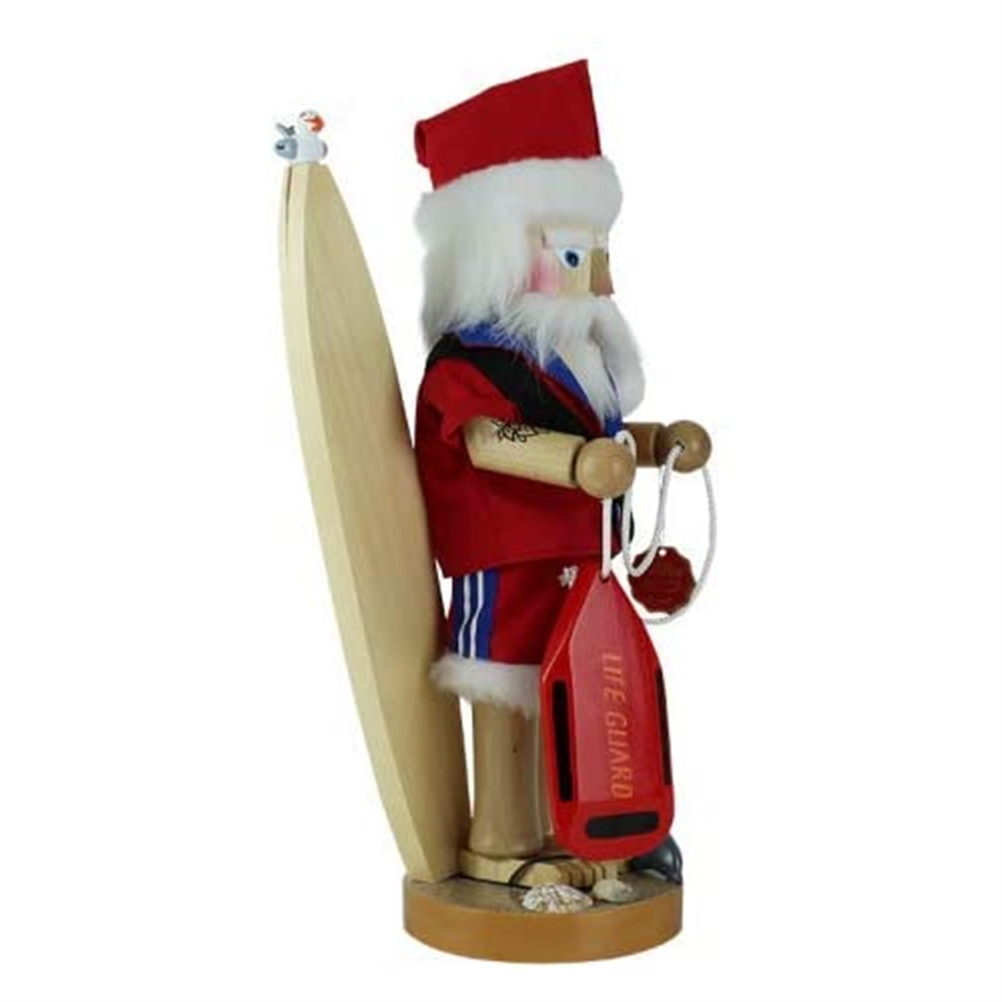 Kurt Adler Steinbach Limited Edition Nutcracker, Bay Watch Santa, 18"