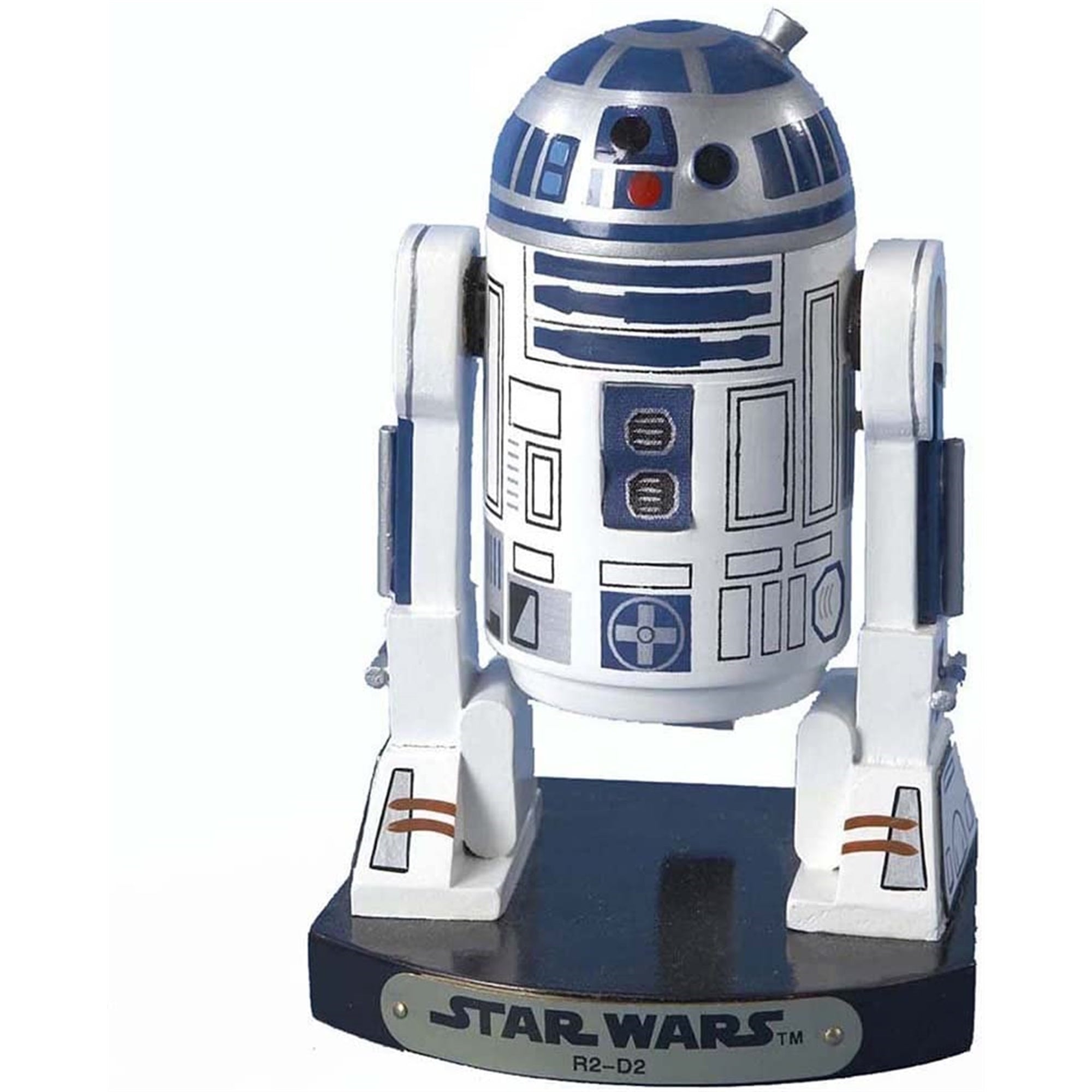 Kurt Adler Star Wars Nutcrackers, R2D2 Nutcracker, 7"