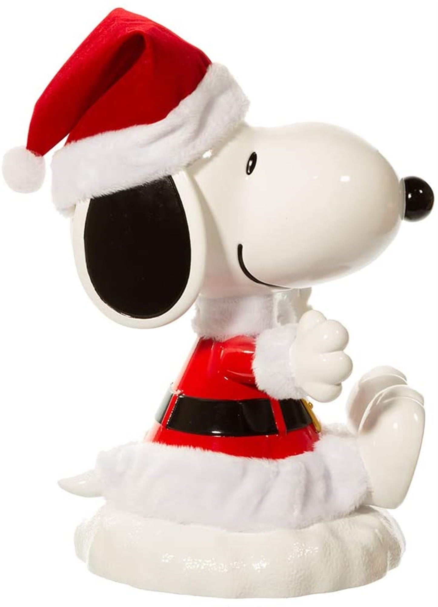 Kurt Adler (#PN9211) Peanuts Santa Snoopy Treetop, 8"