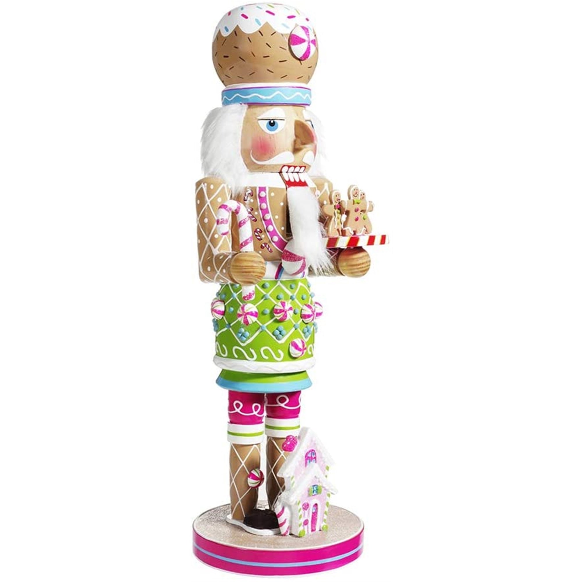 Kurt Adler Gingerbread Nutcracker, 16"